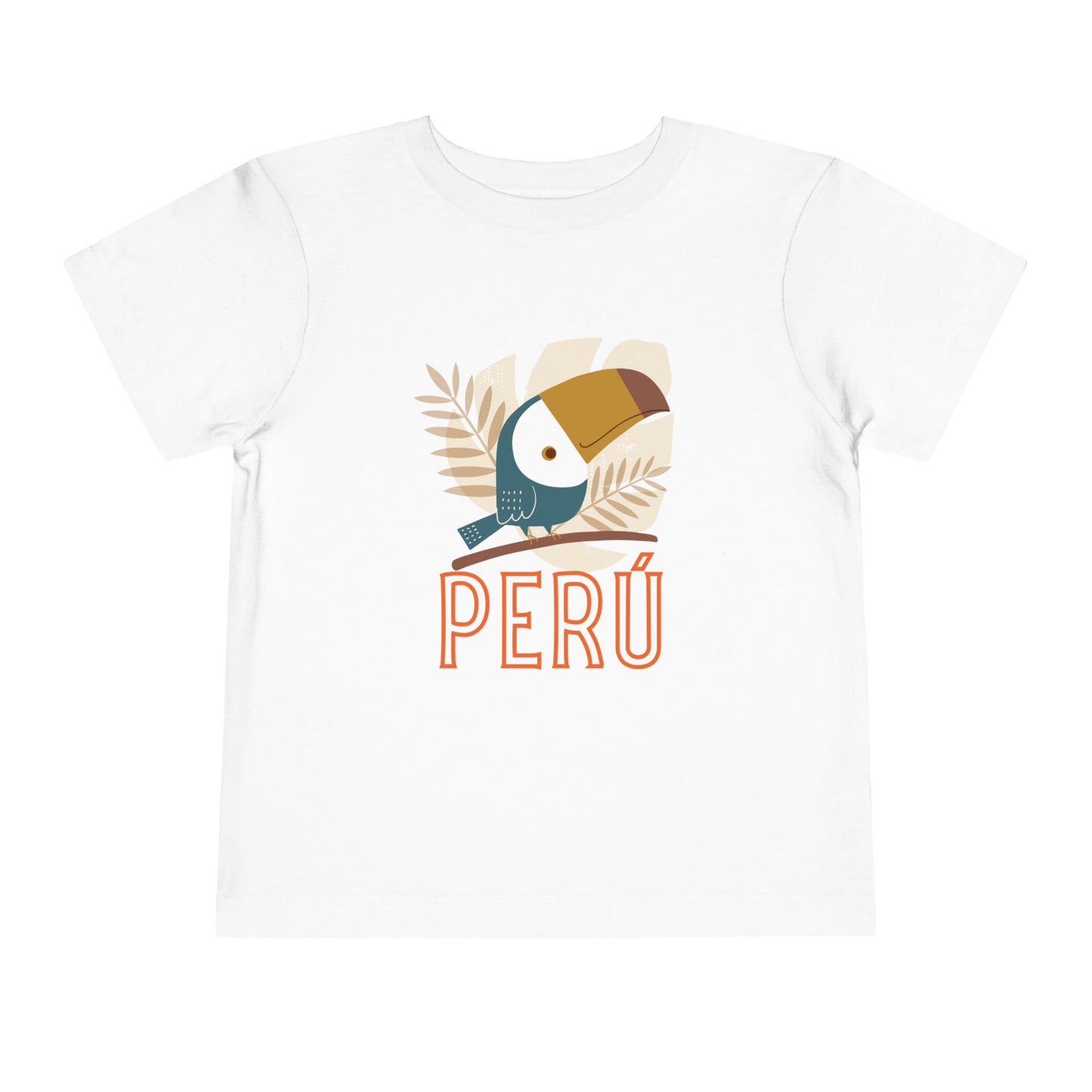 Best PeruvianToddler Short Sleeve Tee "Peru Toucan"