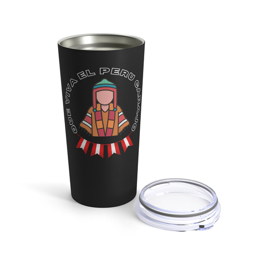 Best Peruvian Coffee Tumbler 20oz "Que Viva El PERU Carajo"