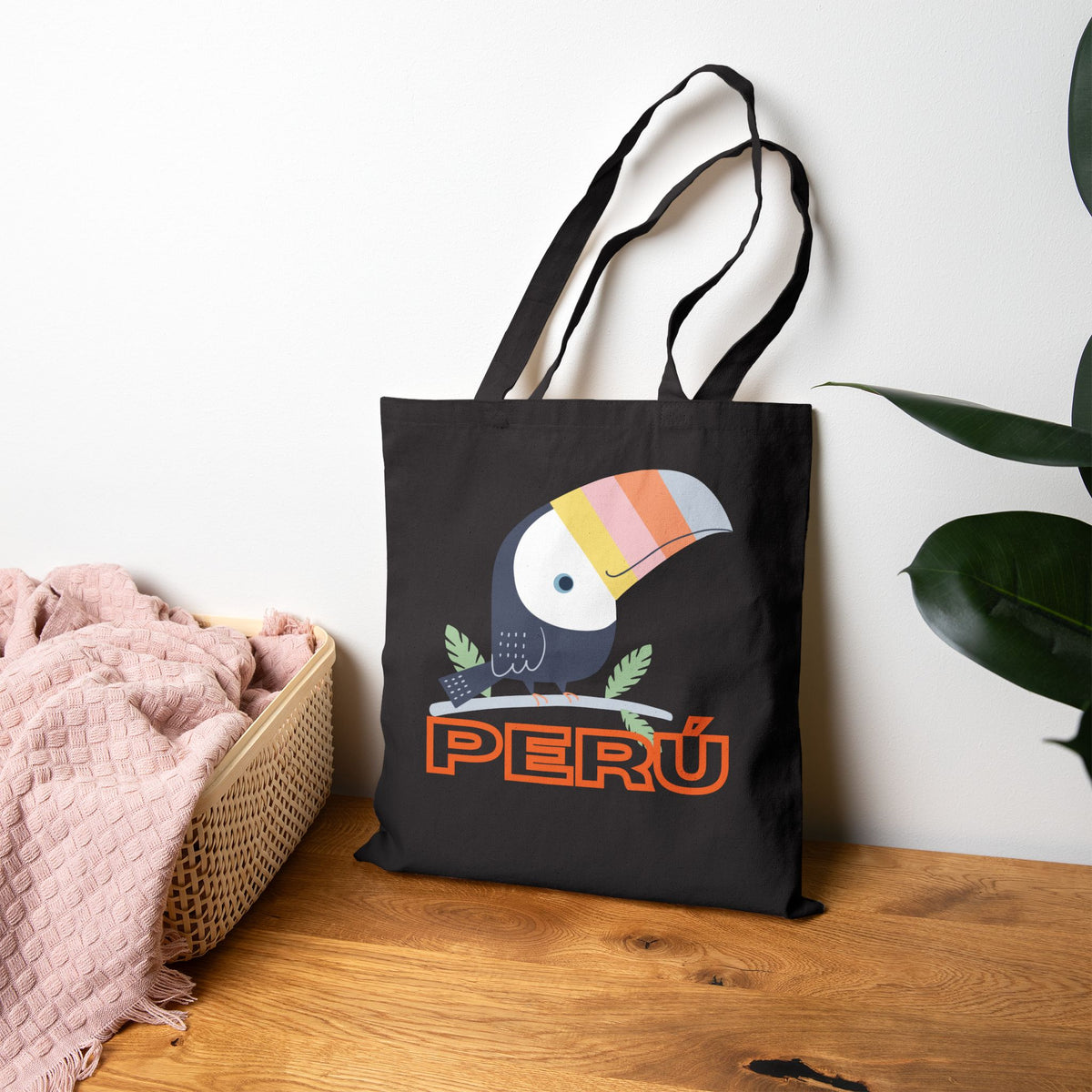 Best Peruvian Canvas Tote Bag "Peru Selva"
