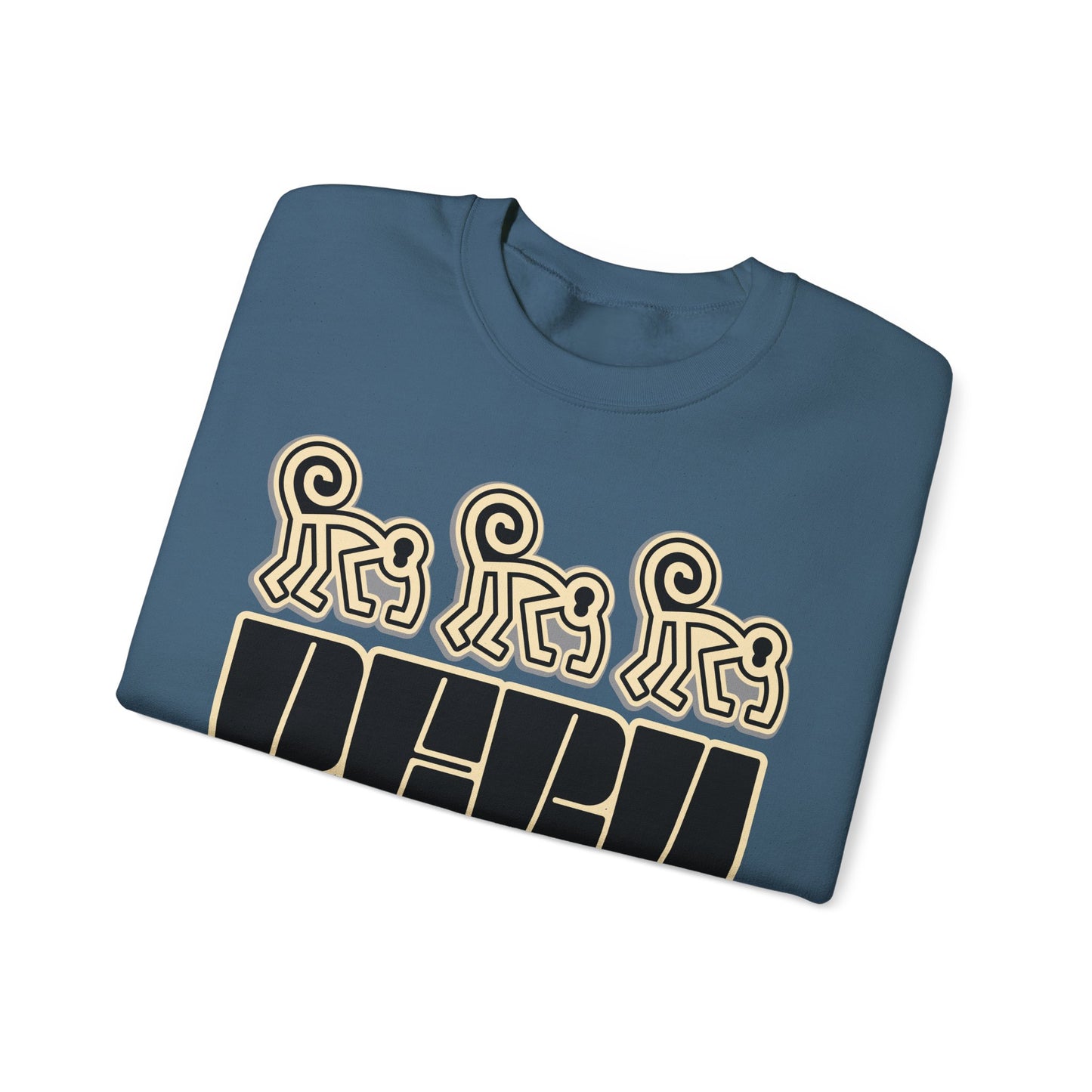 Best Peru Nazca Monkey Sweatshirt - Peruvian Crewneck