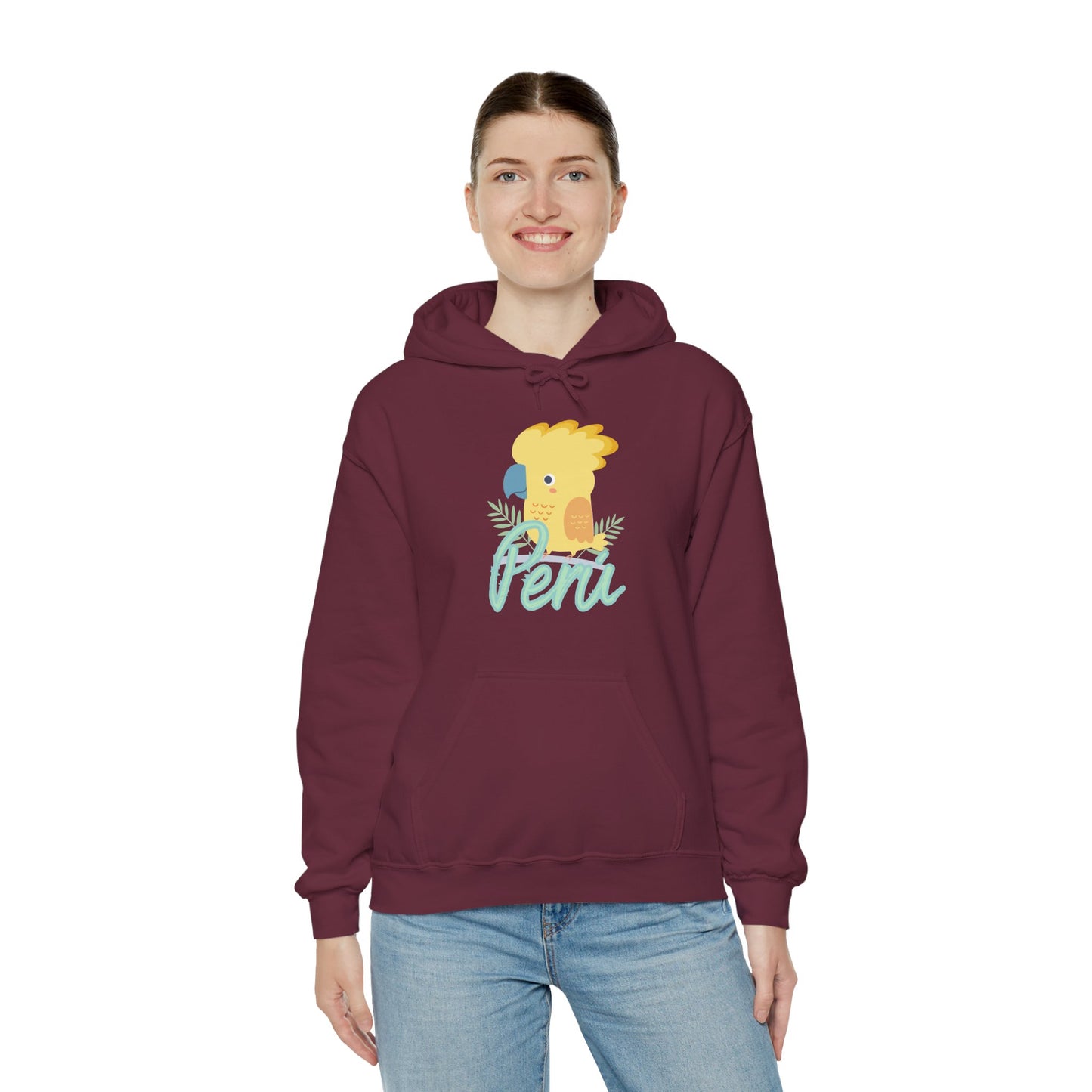 Best Peruvian Unisex Hoodie "Peru Cockatoo"