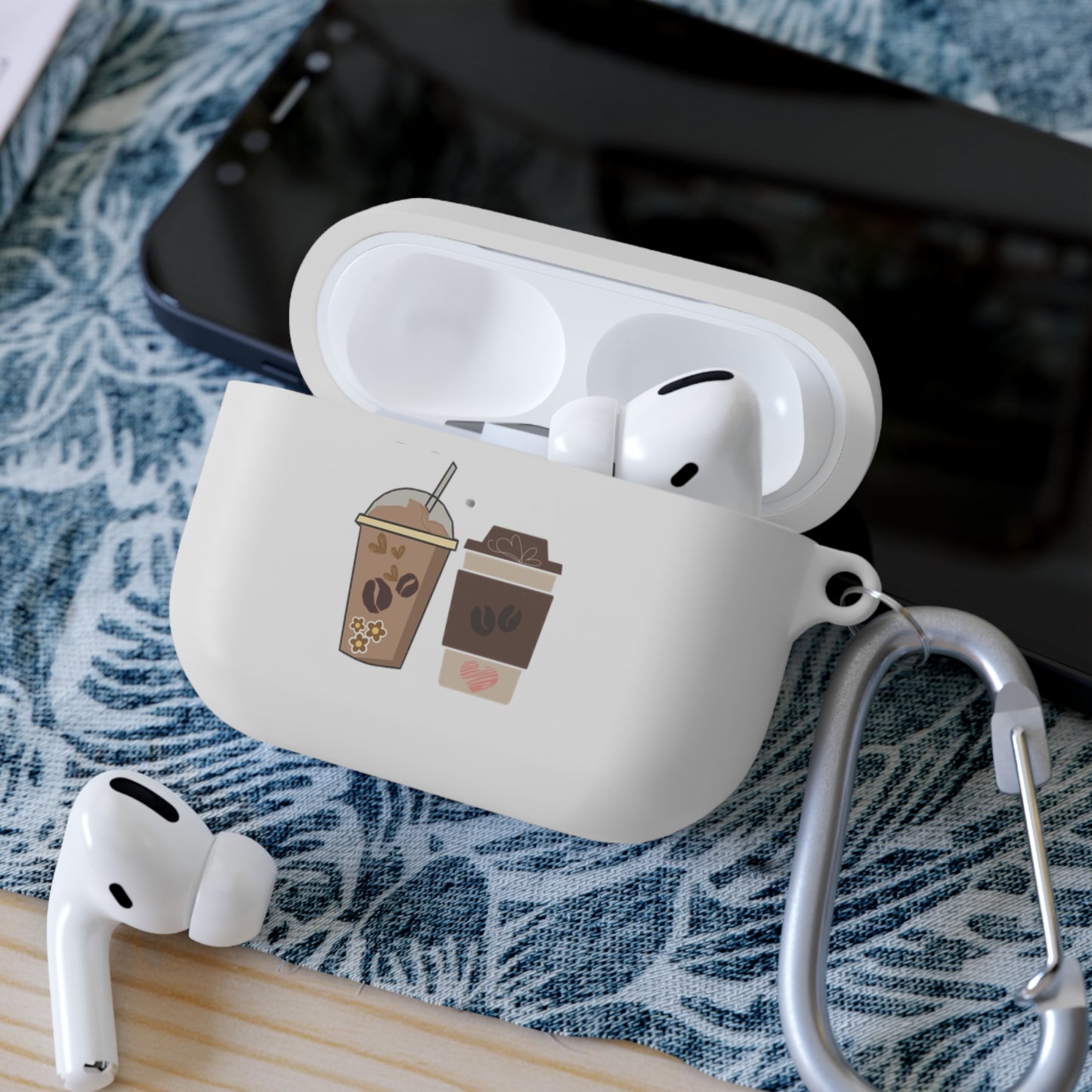 Best Coffee AirPods and AirPods Pro Case Cover "COFFEE'