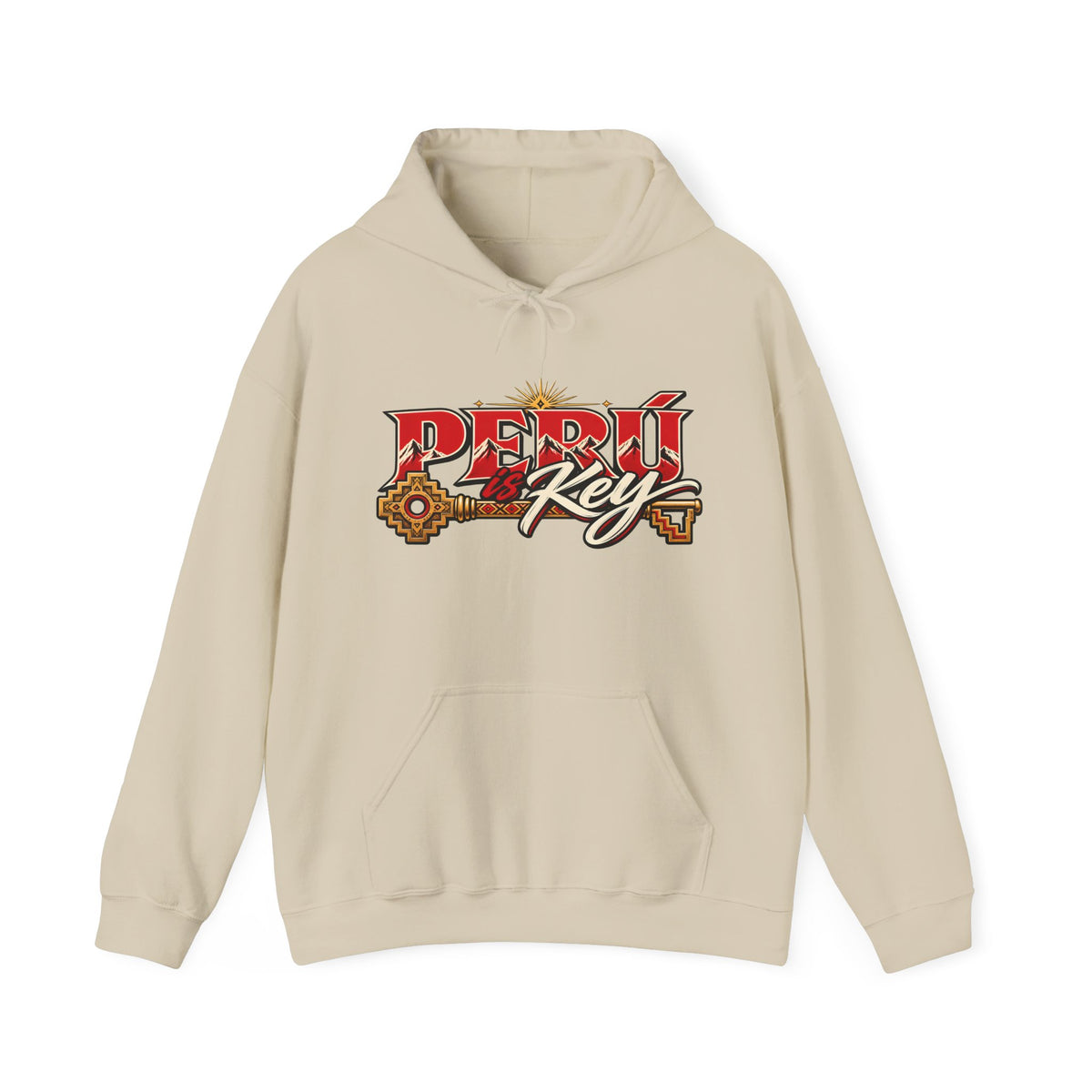 Best Peru is Key Hoodie - Golden Sun & Andes Peruvian Gift