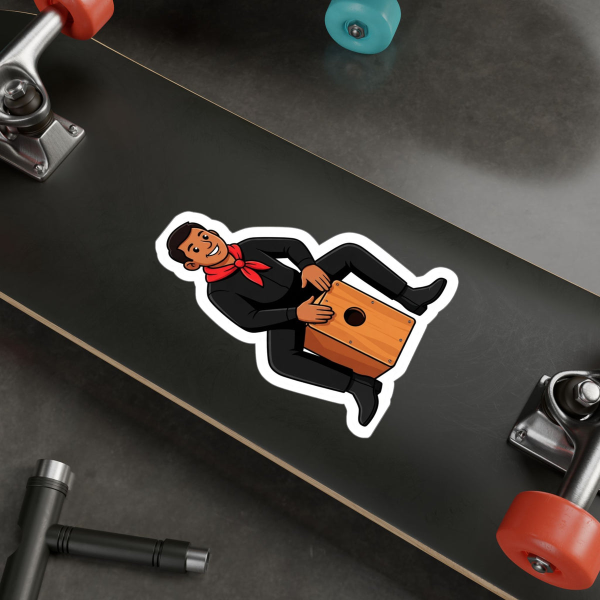 Best Peruvian Cajón Sticker - Afro-Peruvian Music Decal