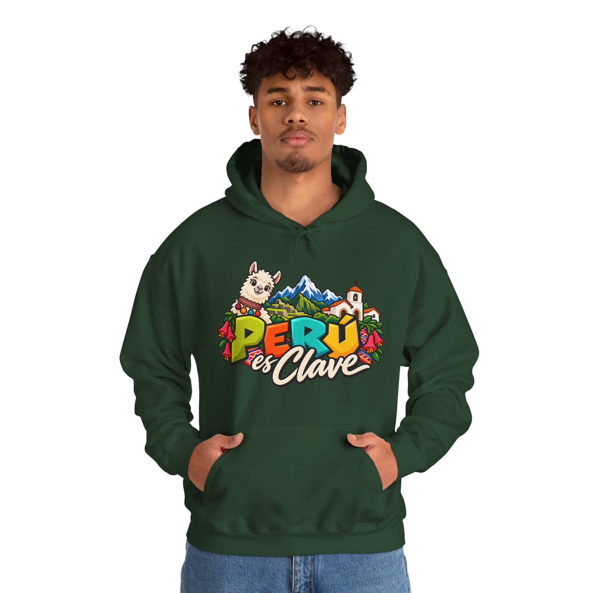 Best Perú es Clave Hoodie - Alpaca & Machu Picchu Gift