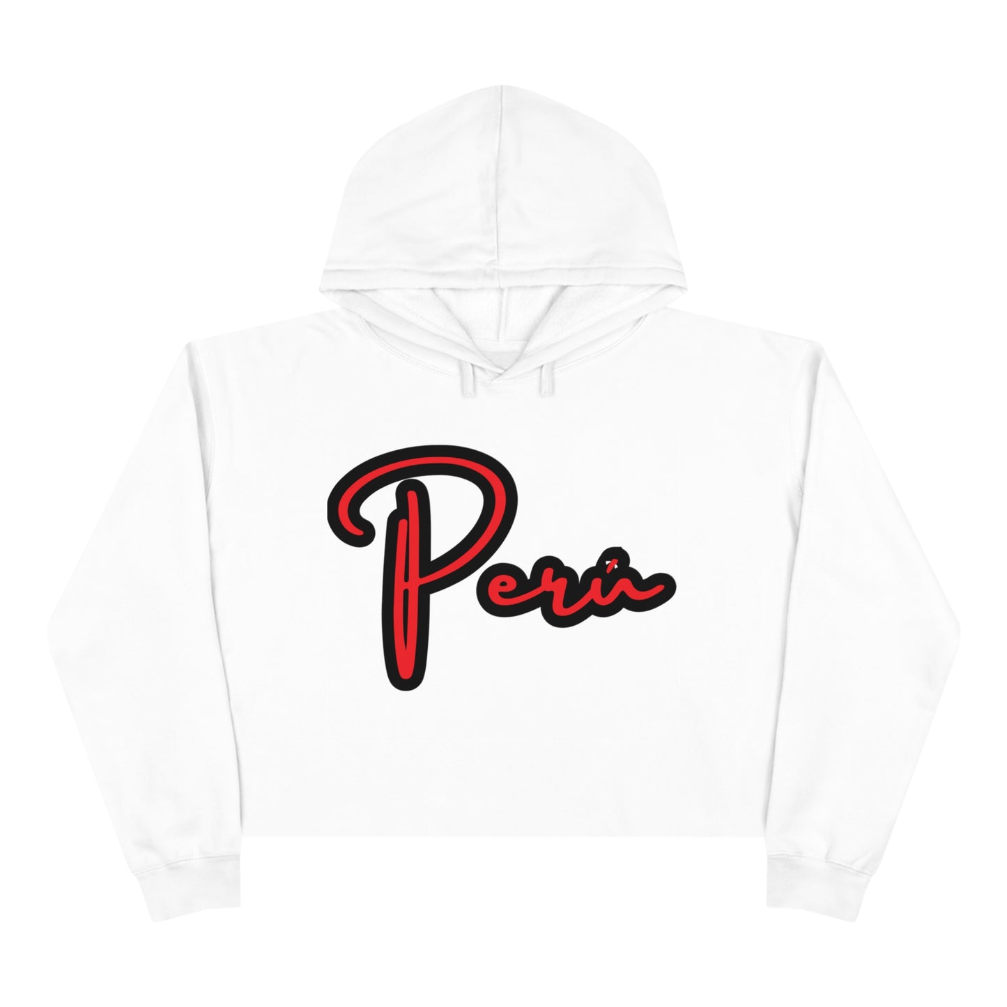 Peruvian Crop Hoodie "Peru"