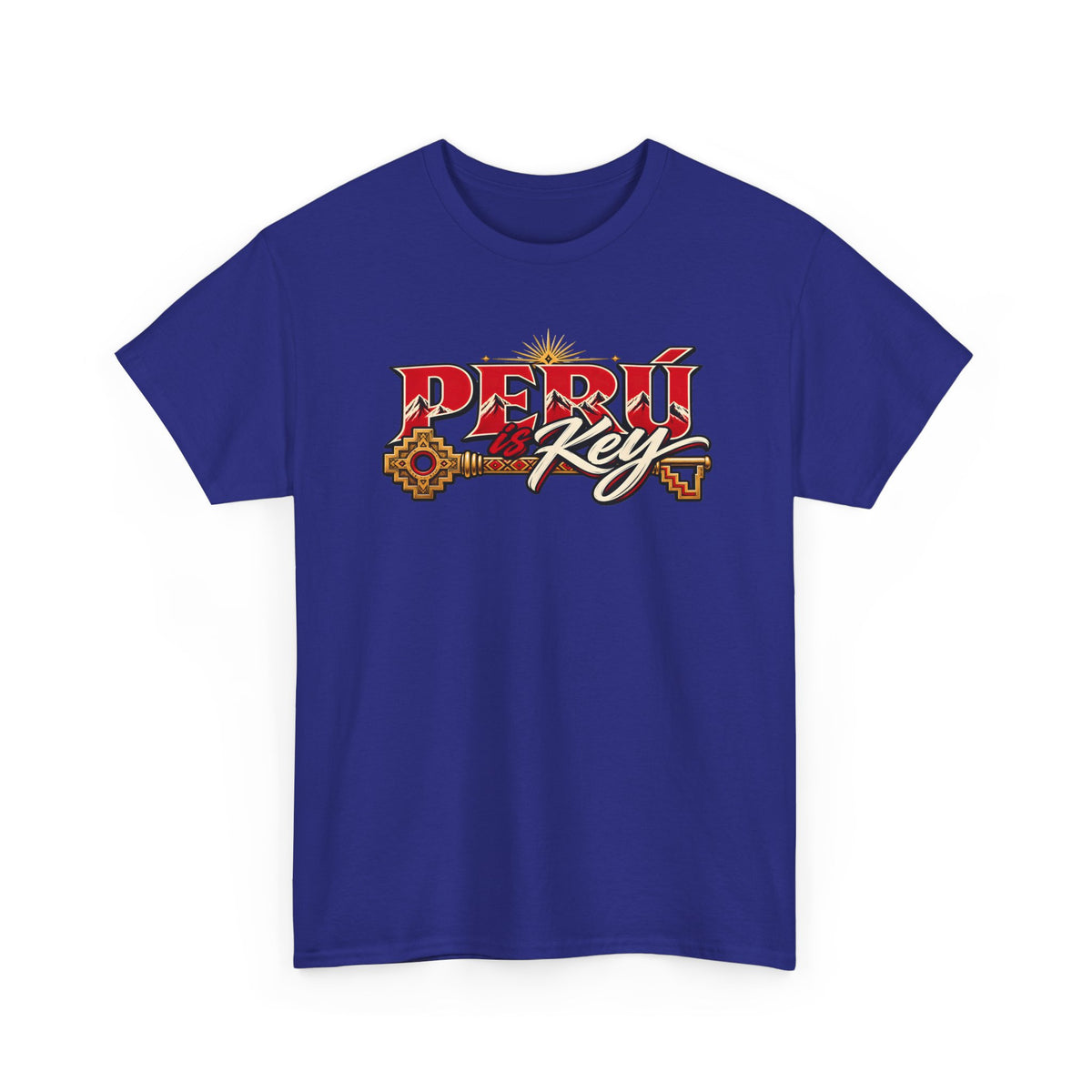 Best Peru is Key T-Shirt - Golden Sun Andes Peruvian Tee