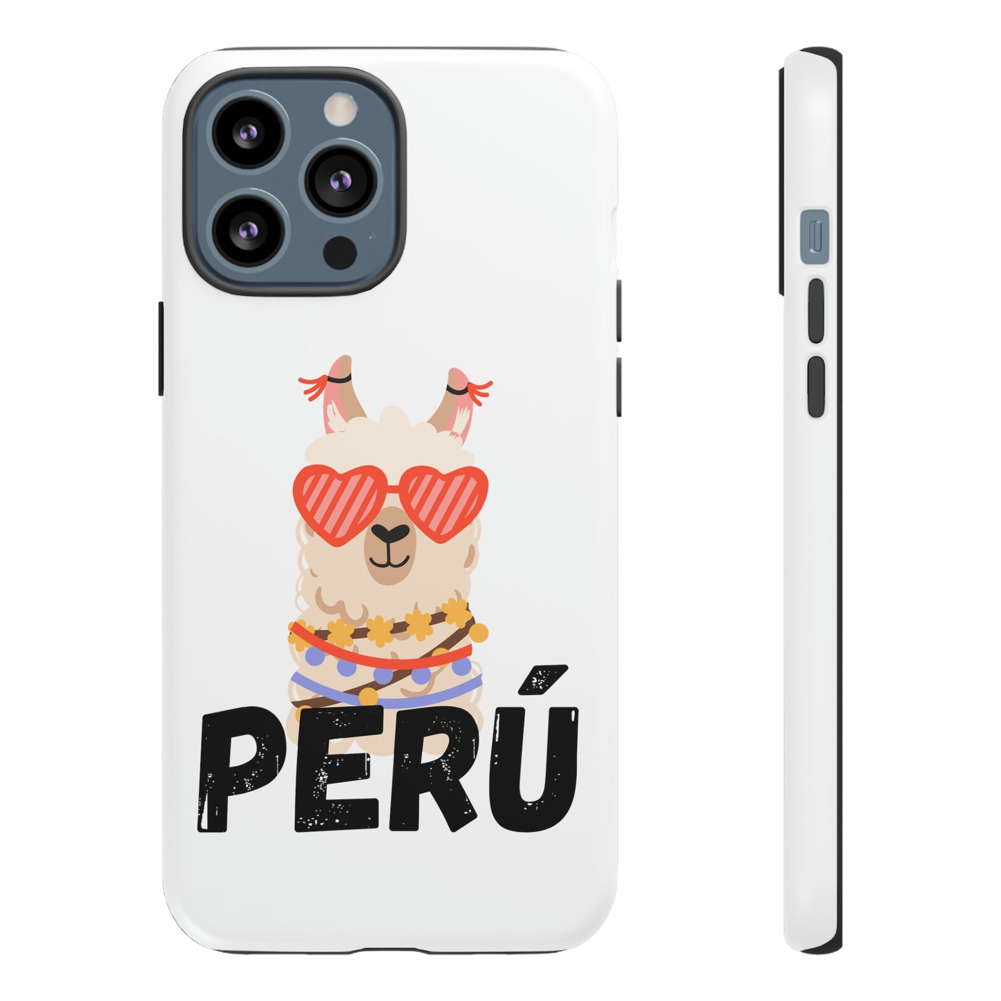 Tough iPhone  Cases "Peruvian Llama"