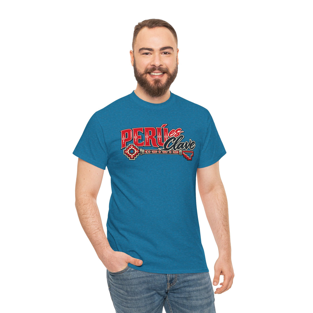 Best Perú es Clave T-Shirt - Chakana Key Peruvian Tee Gift