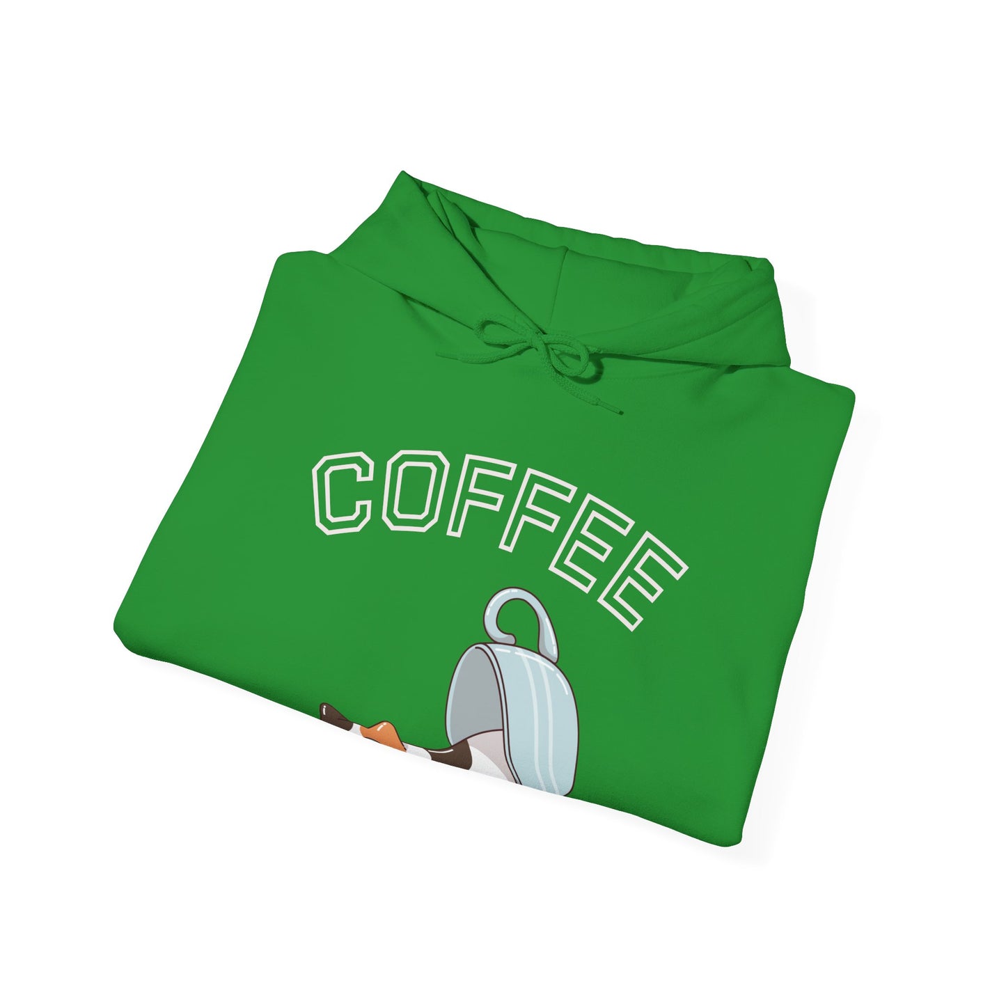 Coffee Cat Hoodie (Unisex) – Cute Cat in Coffee Mug Graphic, Hoodie for Coffee Lovers (USA Only)