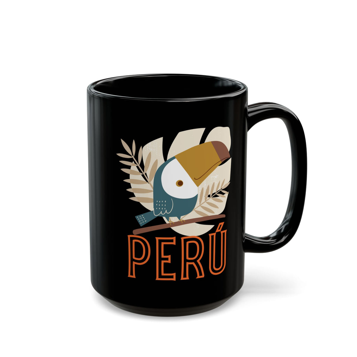 Best Peruvian Black Coffee Mug "Peru Rainforest"
