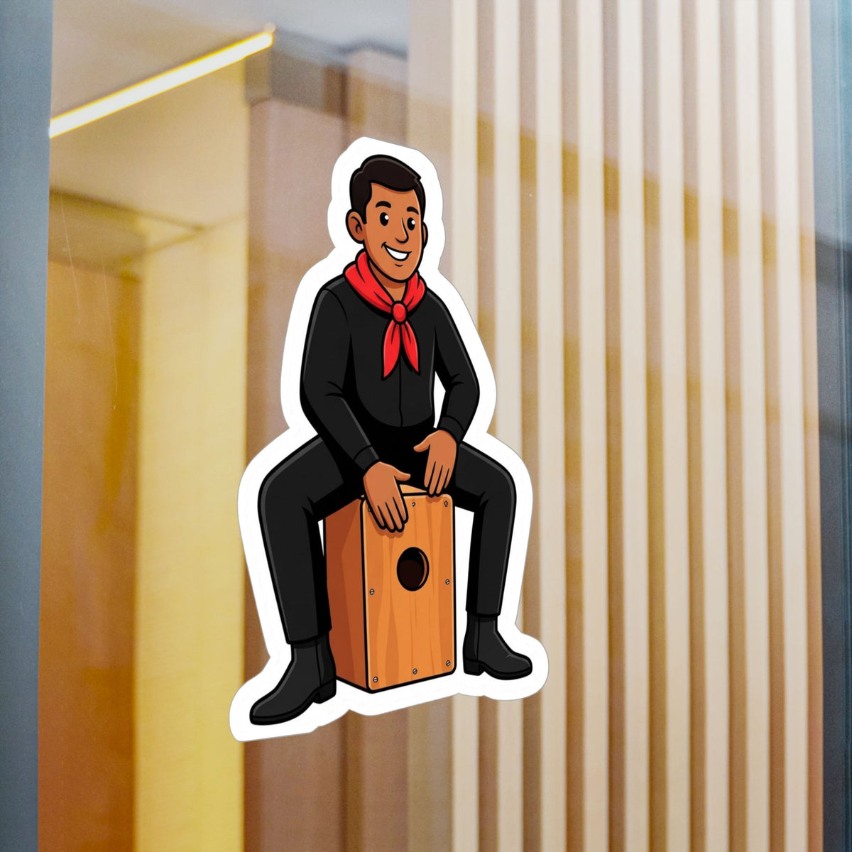 Best Peruvian Cajón Sticker - Afro-Peruvian Music Decal