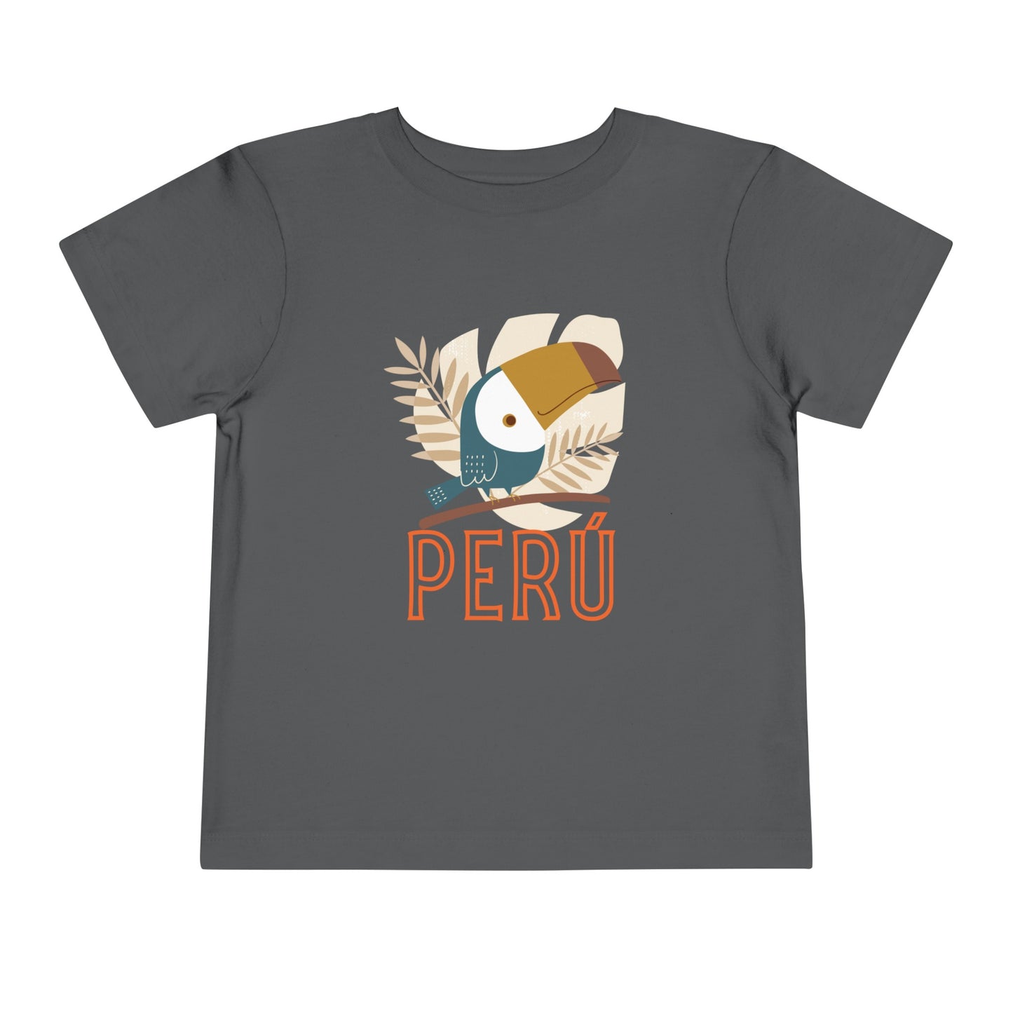 Best PeruvianToddler Short Sleeve Tee "Peru Toucan"