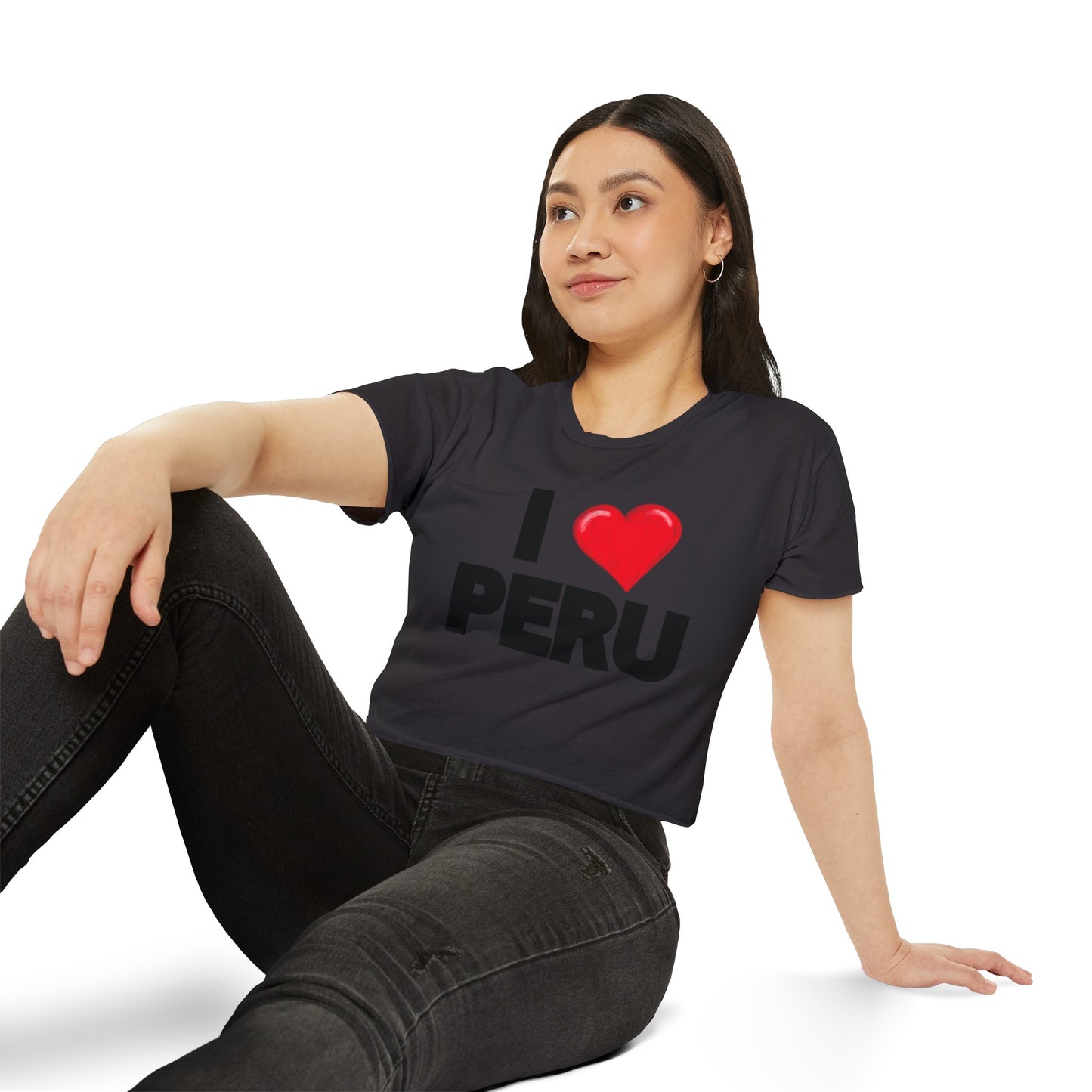 Peruvian Crop Top "Love Peru"