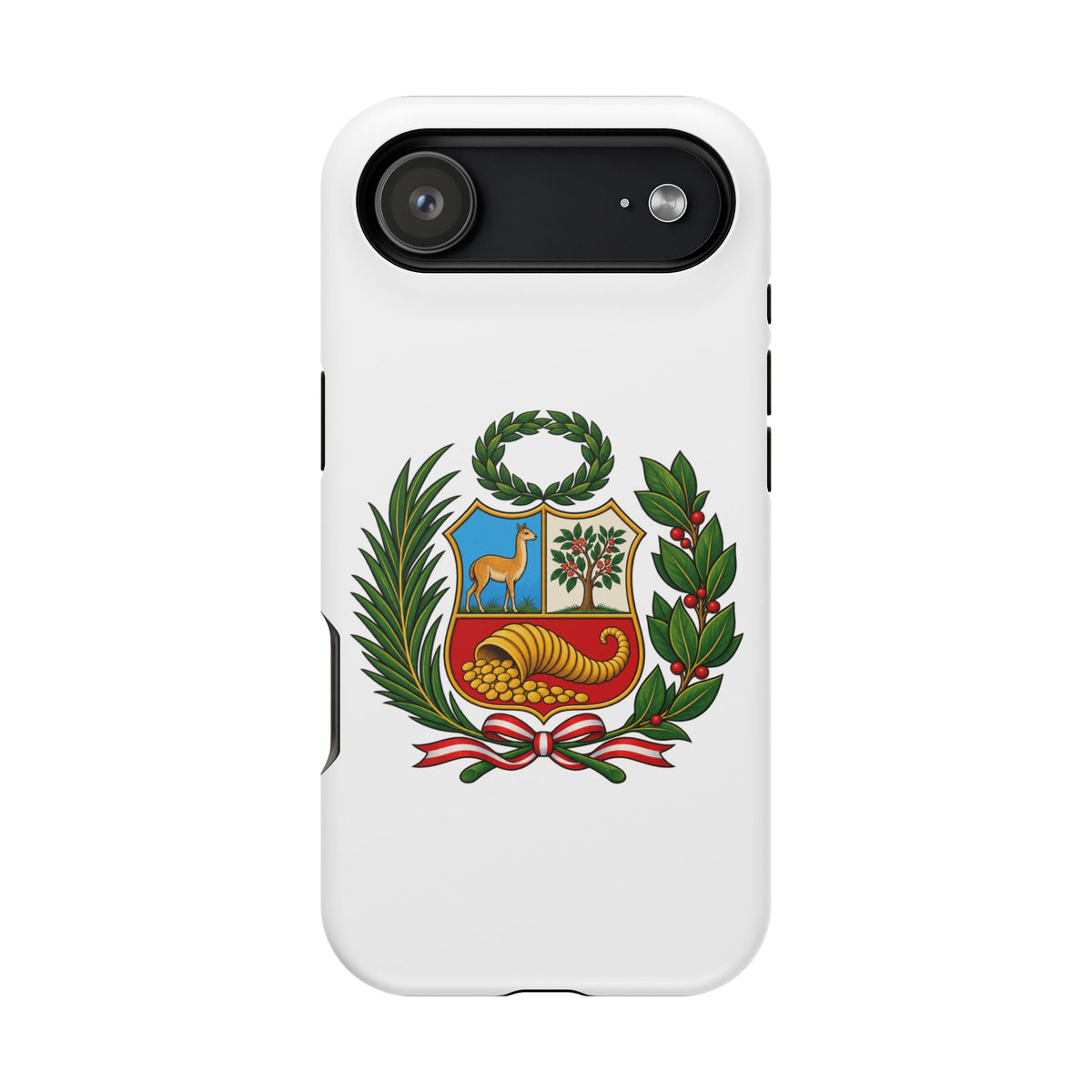 Best Peru Coat of Arms Phone Case - Escudo Nacional Gift