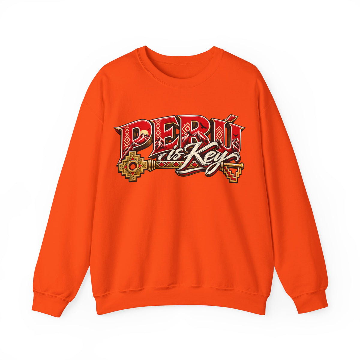 Best Peru is Key Sweatshirt - Andes Sun & Condor Crewneck