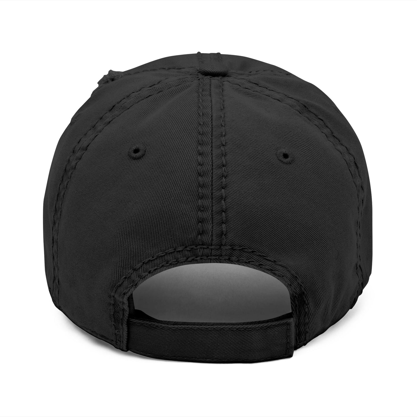 Coffee Emergency Distressed Dad Hat – Tired Emoji Style (USA Only)