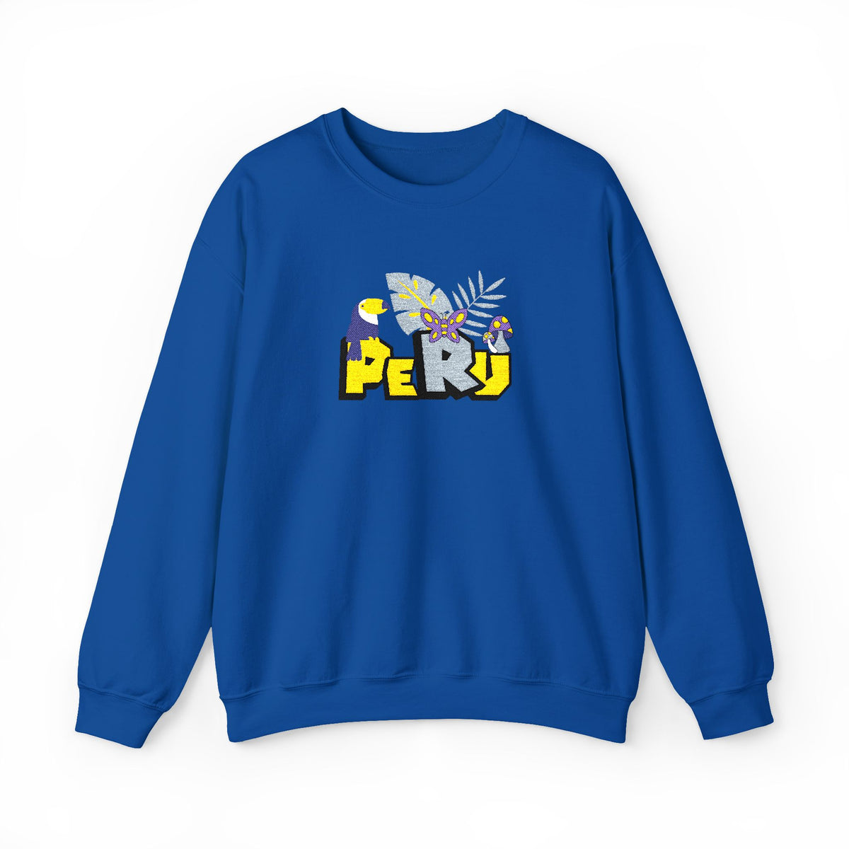 Best Peru Jungle Embroidered Sweatshirt USA
