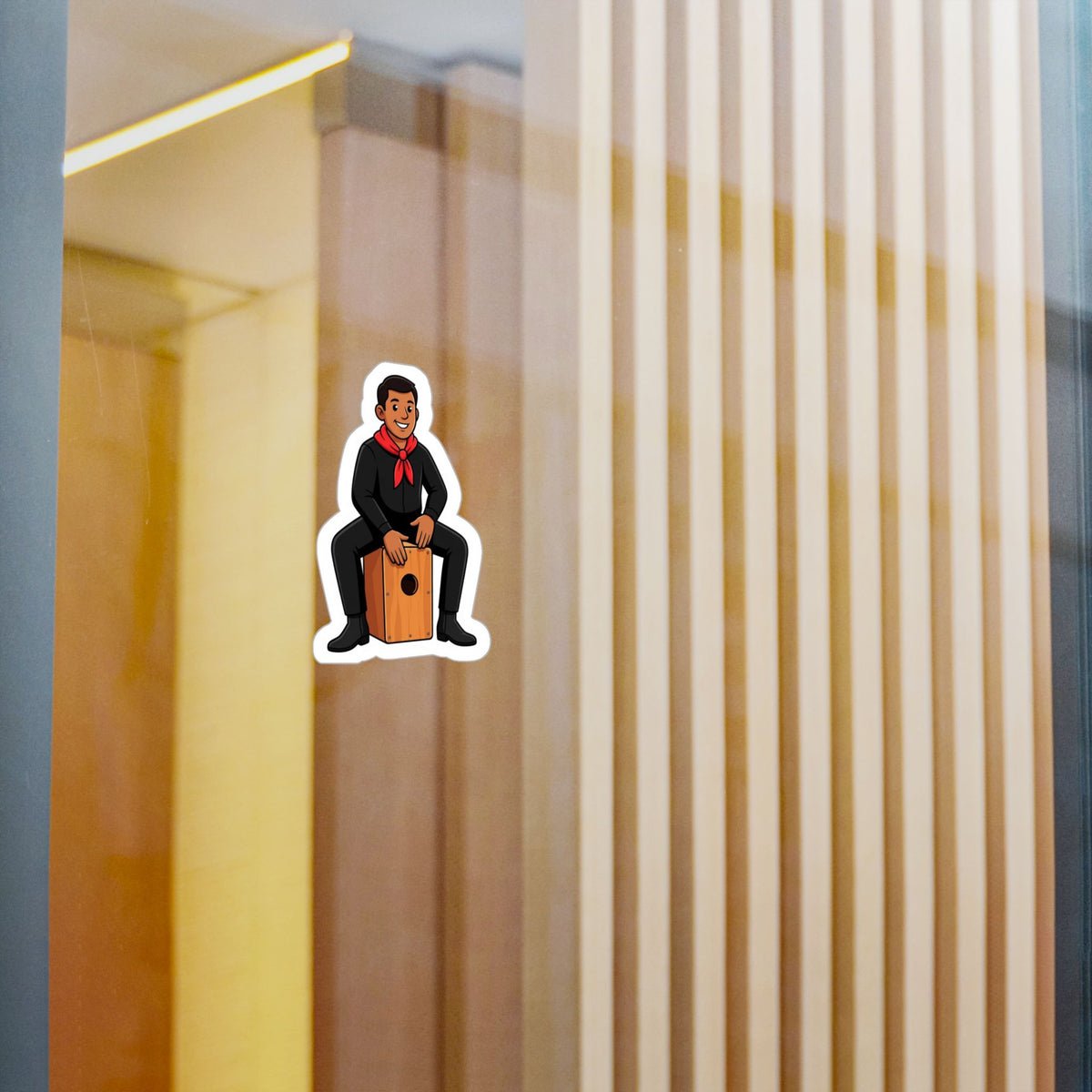 Best Peruvian Cajón Sticker - Afro-Peruvian Music Decal