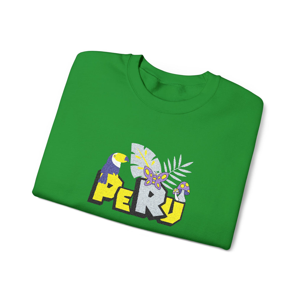 Best Peru Jungle Embroidered Sweatshirt USA