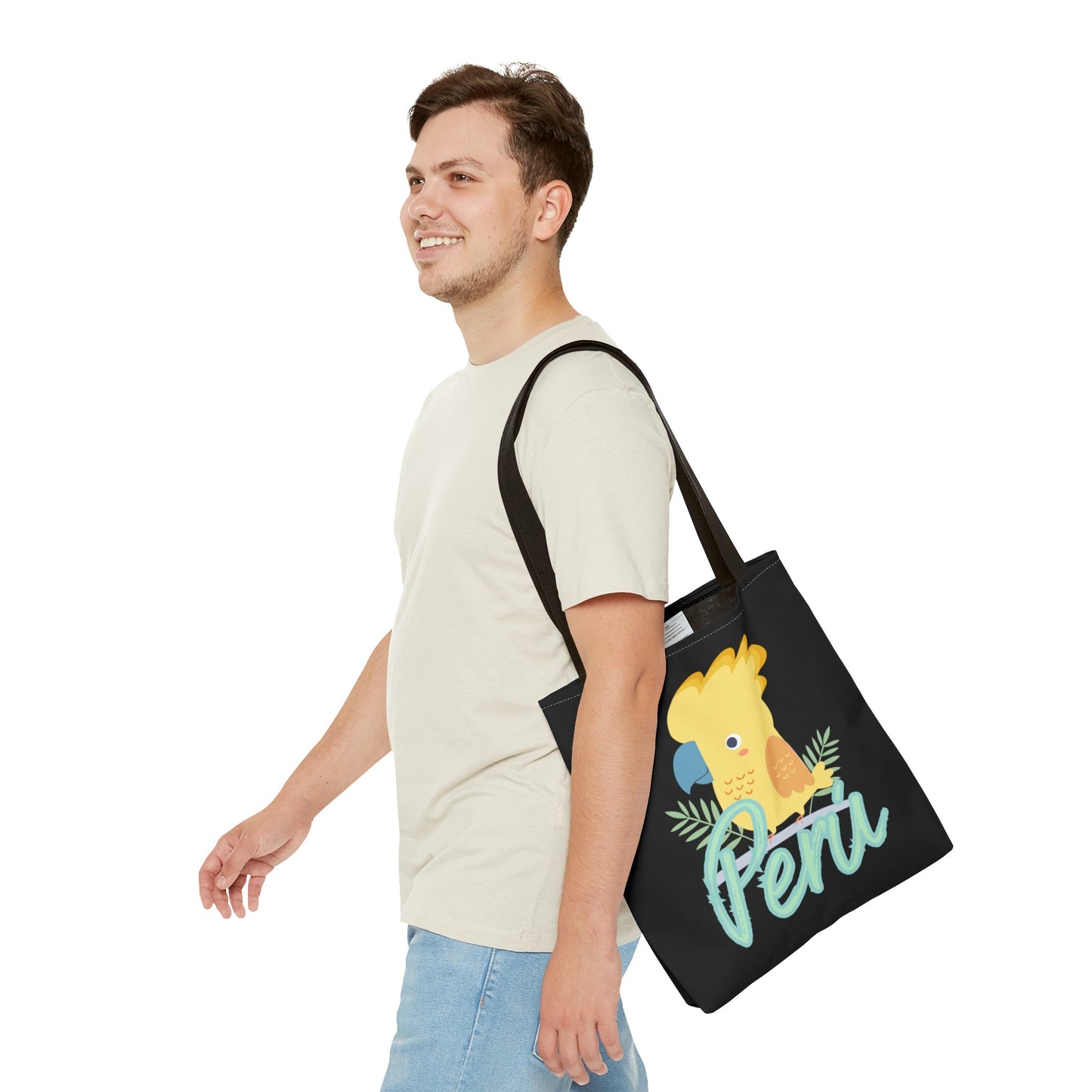 Peruvian Tote Bag "Gallito de Las Rocas"