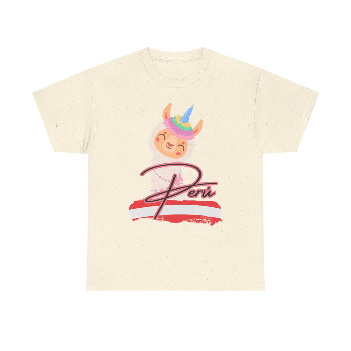 Best Peru Unicorn Llama T-Shirt USA Unisex Cute Peru Pride Tee