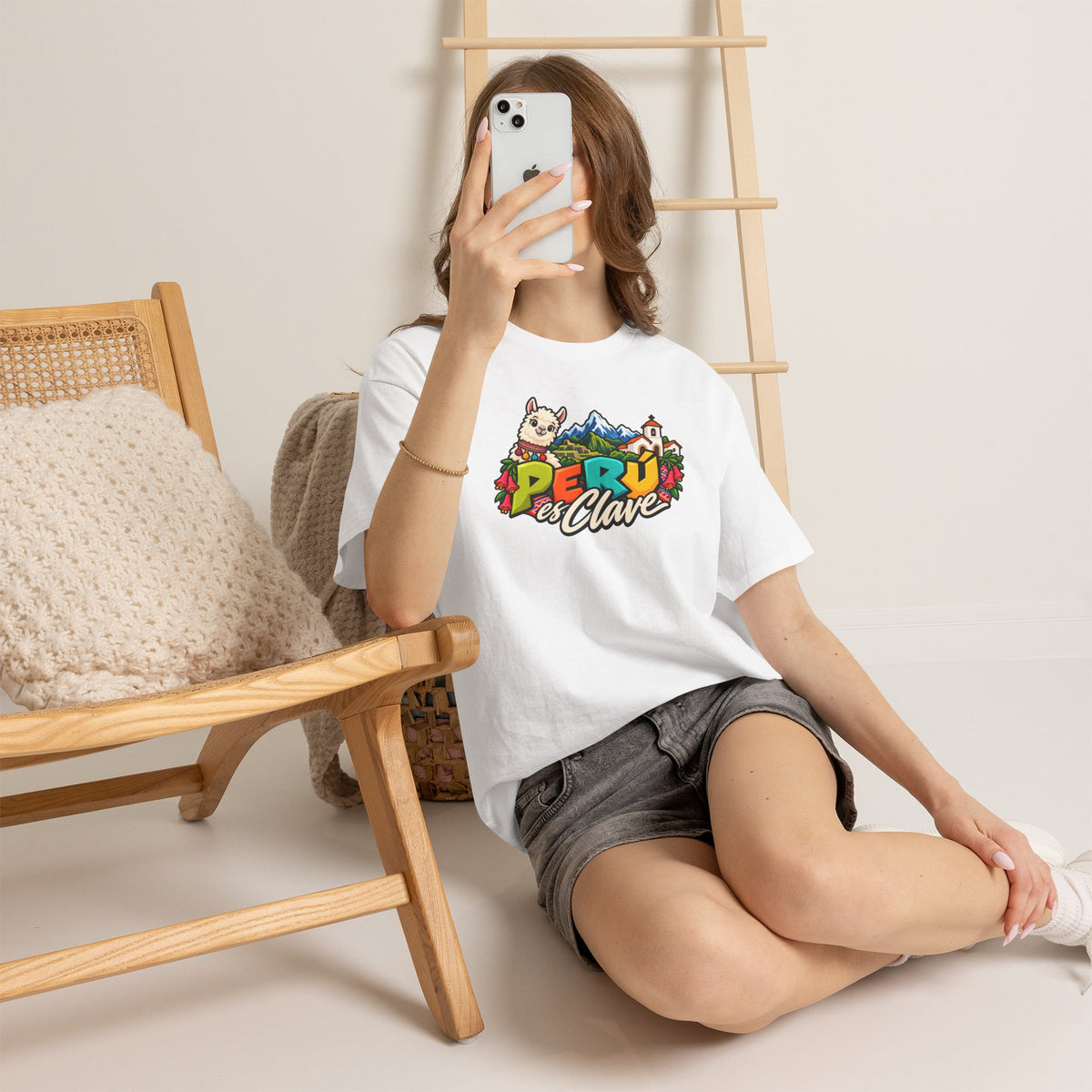 Best Perú es Clave T-Shirt - Alpaca & Machu Picchu Tee Gift