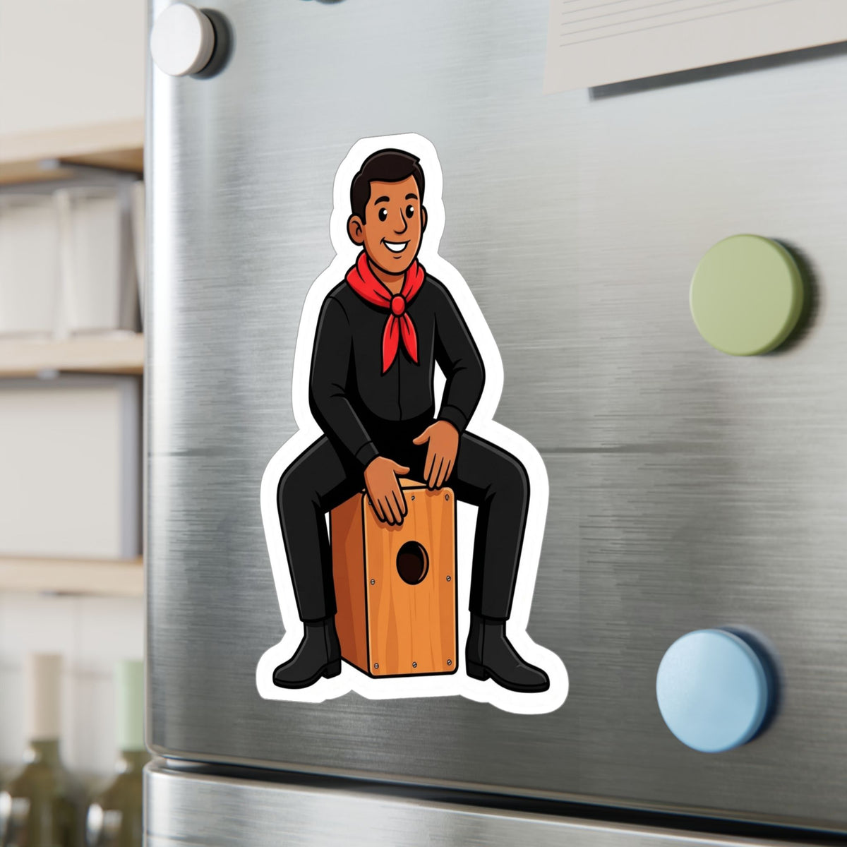 Best Peruvian Cajón Sticker - Afro-Peruvian Music Decal