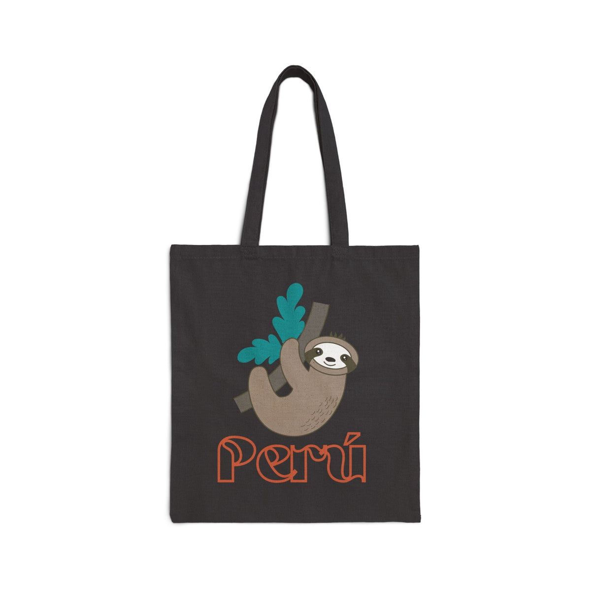 Best Peruvian Canvas Tote Bag "Perezoso Perú"