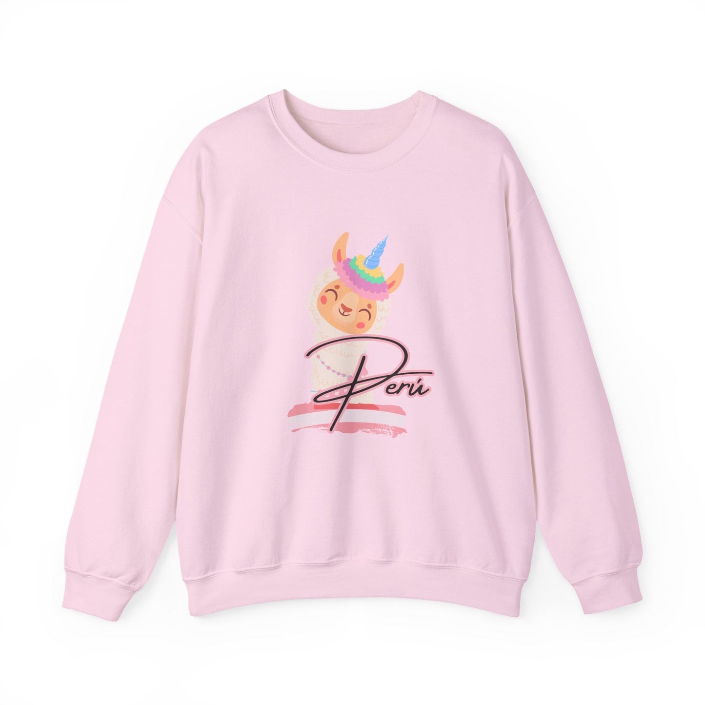 Best Peruvian Unisex Sweatshirt "Llama Unicorn"