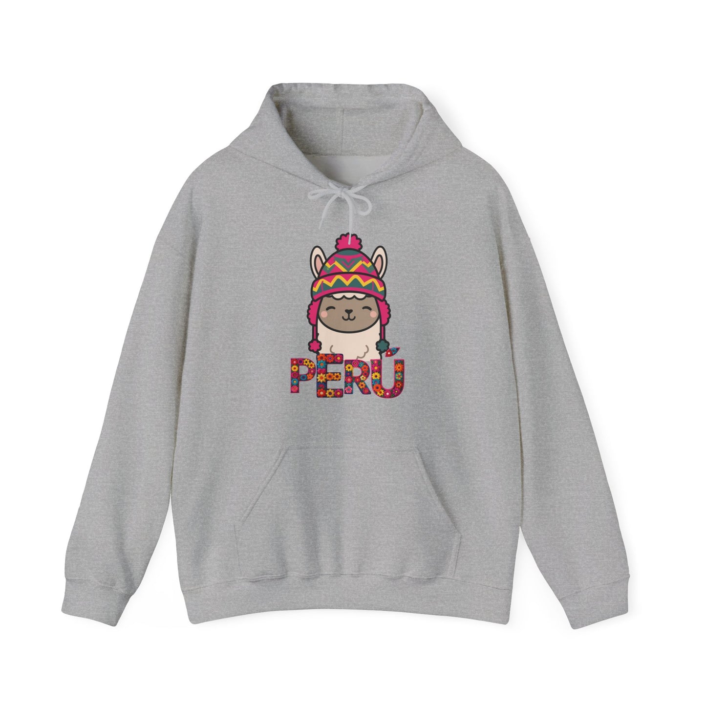 Best Peru Llama Chullo Hoodie - Cute Peruvian