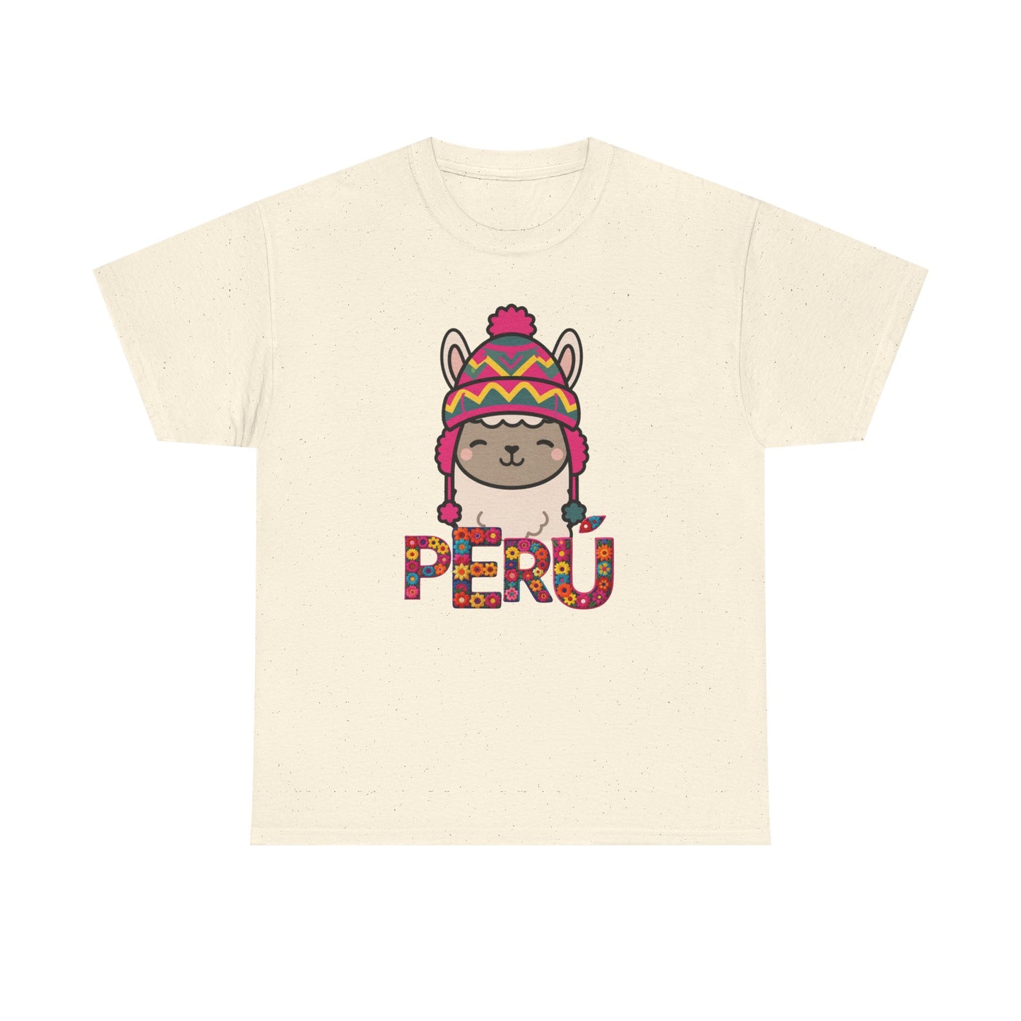 Best Peru Chullo Llama T-Shirt USA Unisex Andean Pride Tee