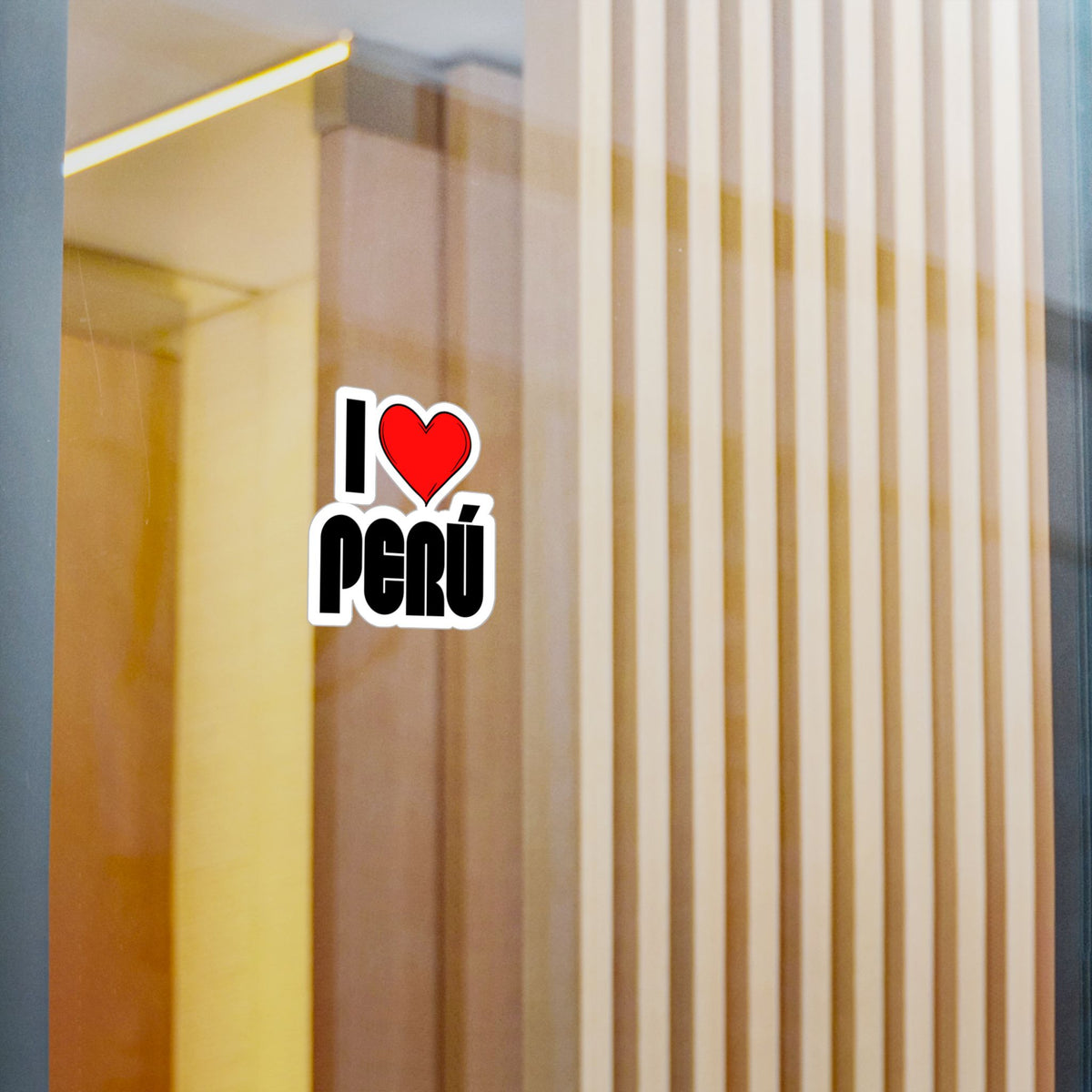 Best I Love Peru Sticker - Vinyl Decal