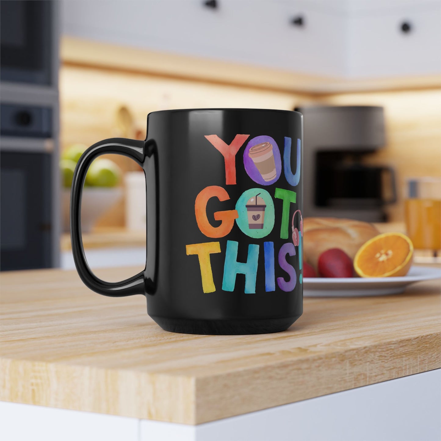 Best Black Coffee Mug with Coffee Cup Surprise: You GoT This