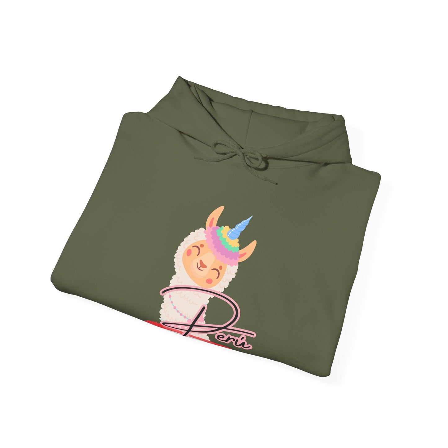 Best Peruvian Unisex Hoodie "Llamacorn Perú"