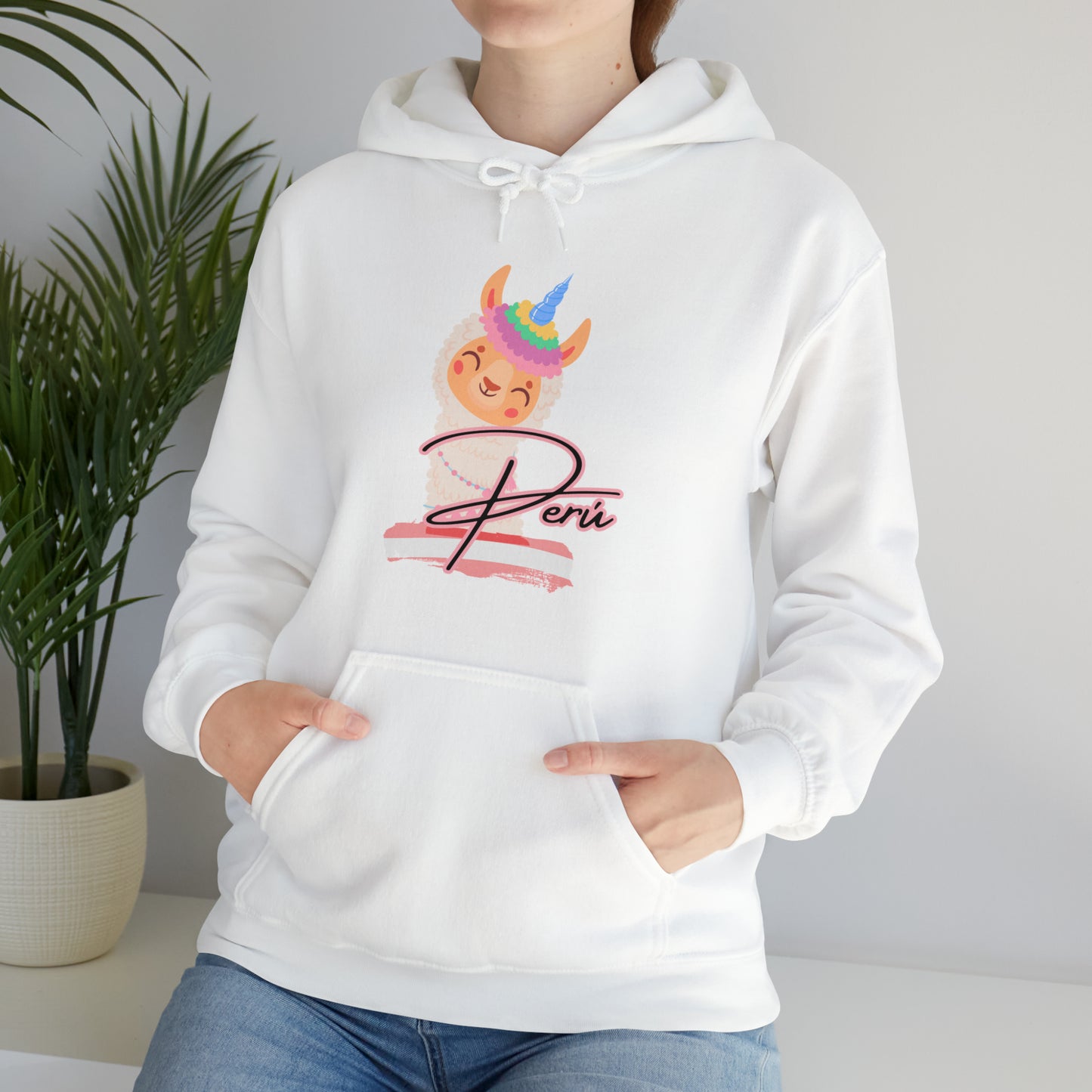 Peruvian Unisex Hoodie  'Andean Majesty'