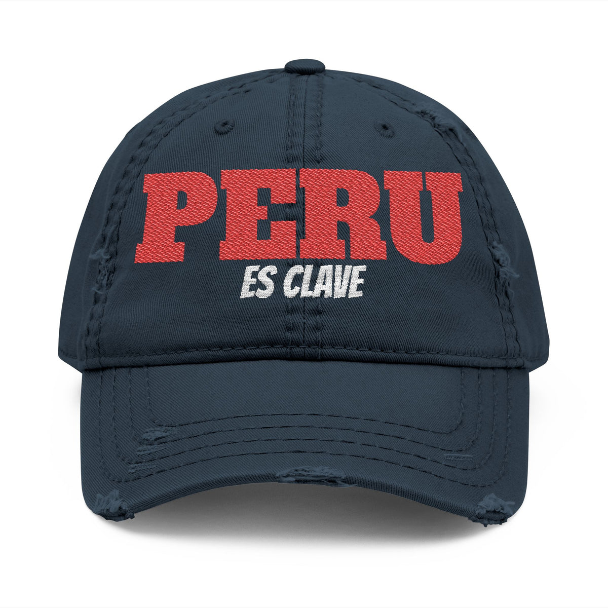 Best Peru Es Clave Embroidered Hat USA