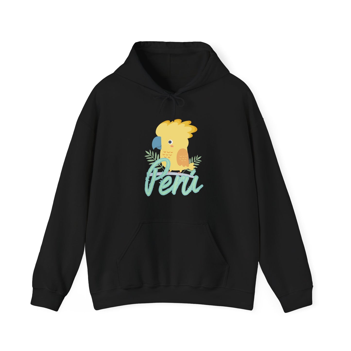 Best Peruvian Unisex Hoodie "Peru Cockatoo"