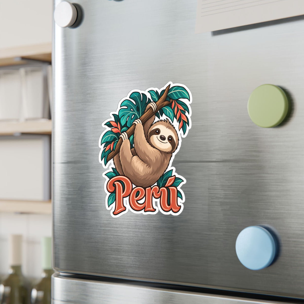 Best Peru Sloth Sticker - Cute Amazon Perezoso Vinyl Decal