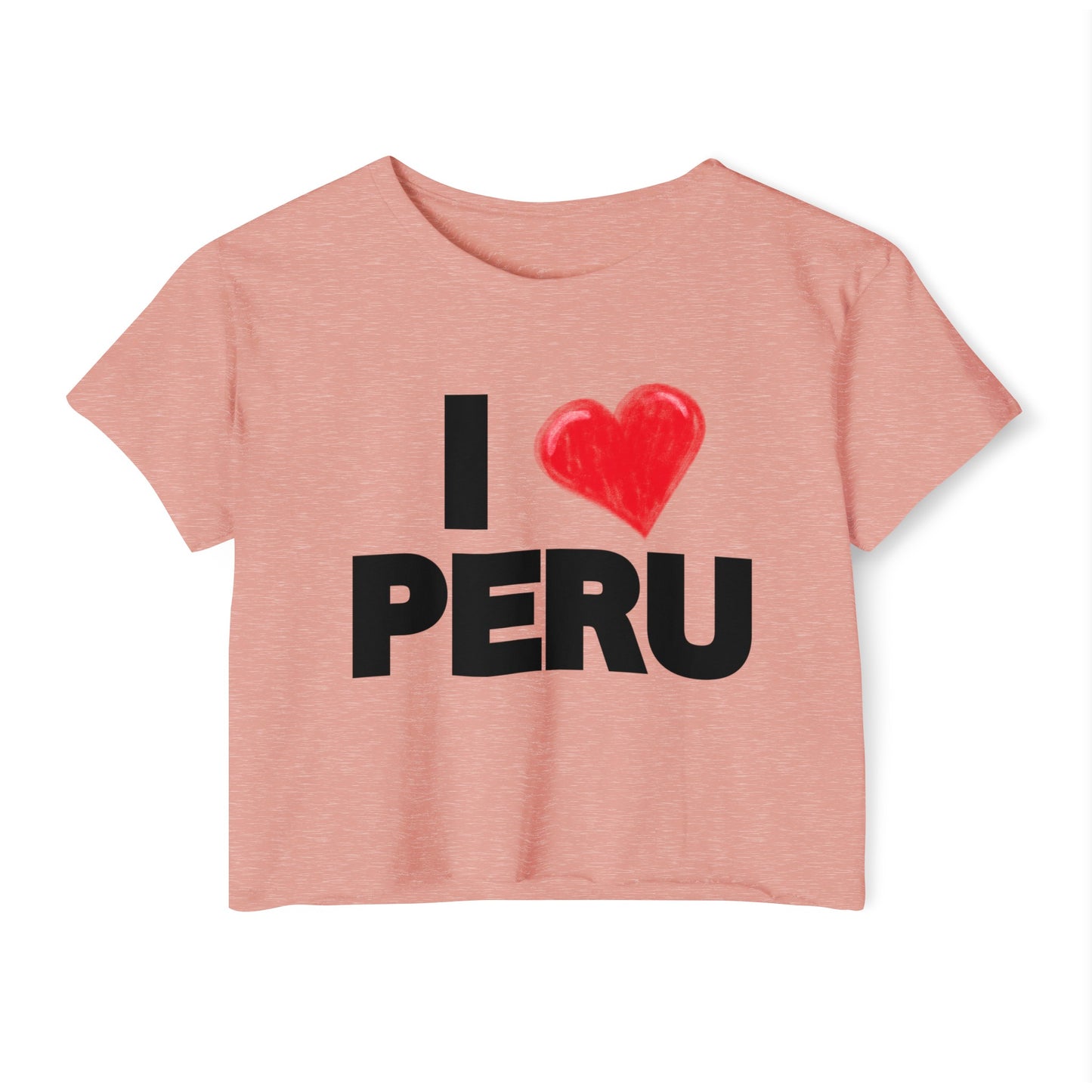 Peruvian Crop Top "Love Peru"