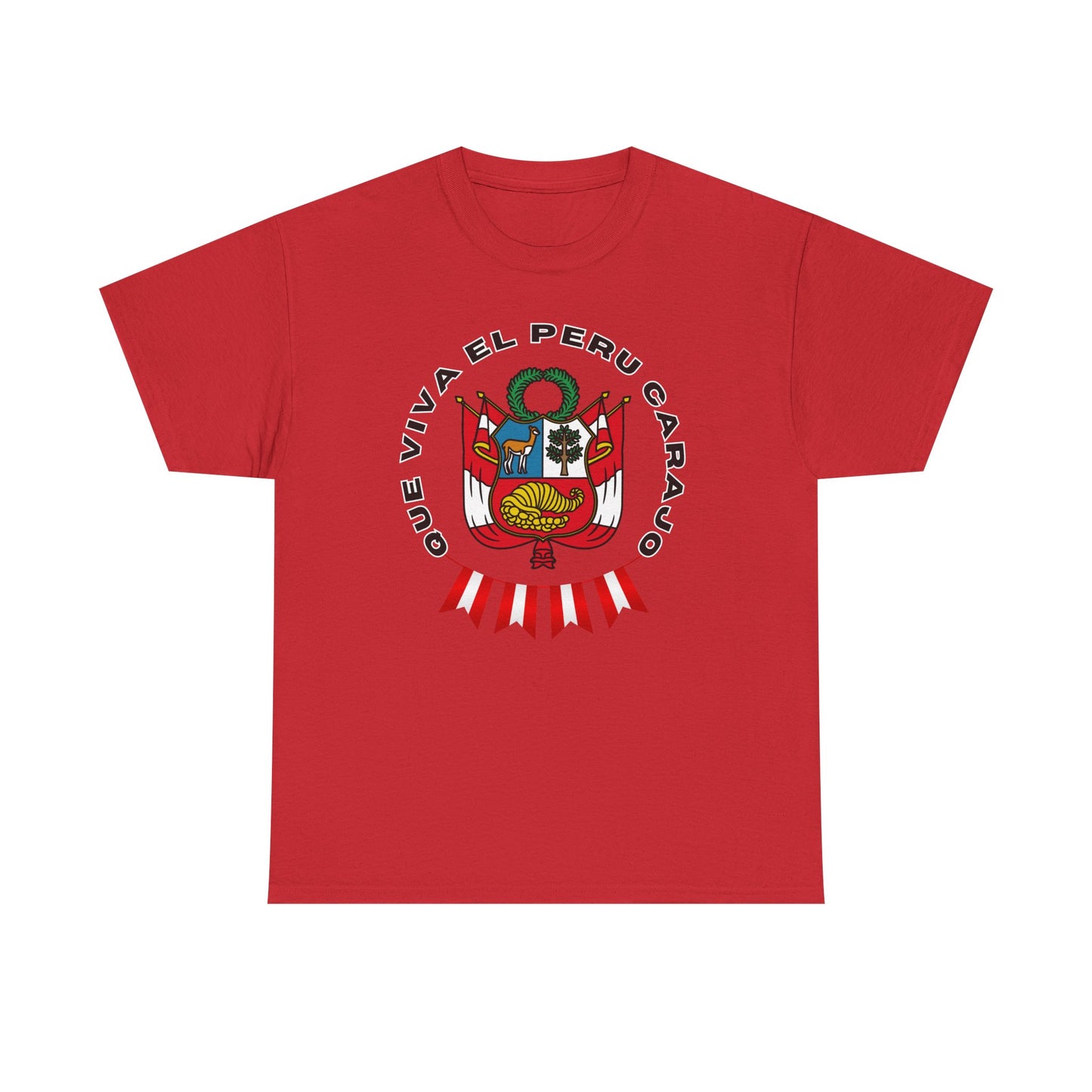Best Que Viva El Peru Carajo T-Shirt USA Unisex Pride Tee