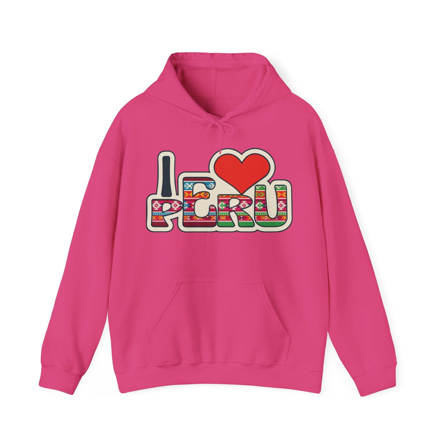 Best I Love Peru Unisex Hoodie - Peruvian Pride