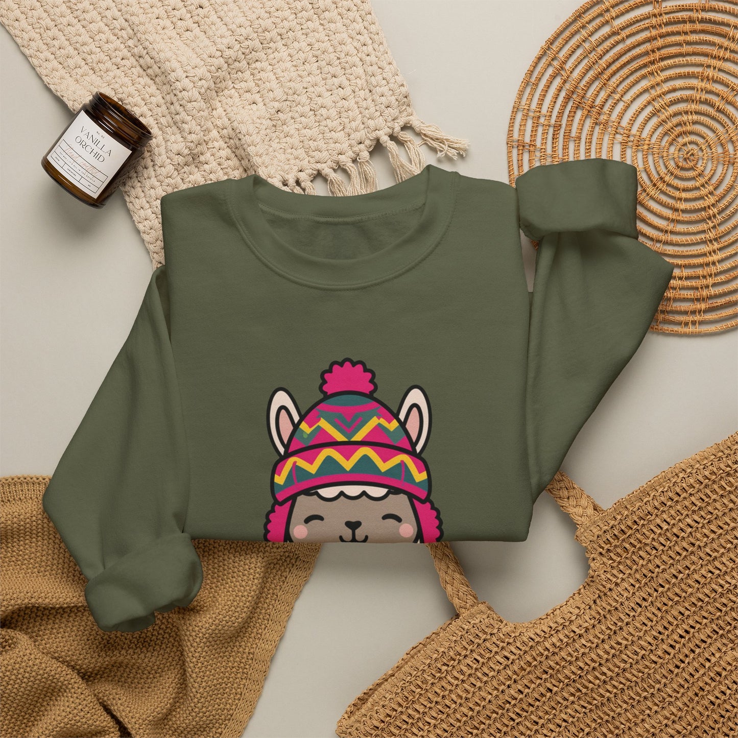 Best Peru Llama Chullo Sweatshirt - Cute Peruvian Tee