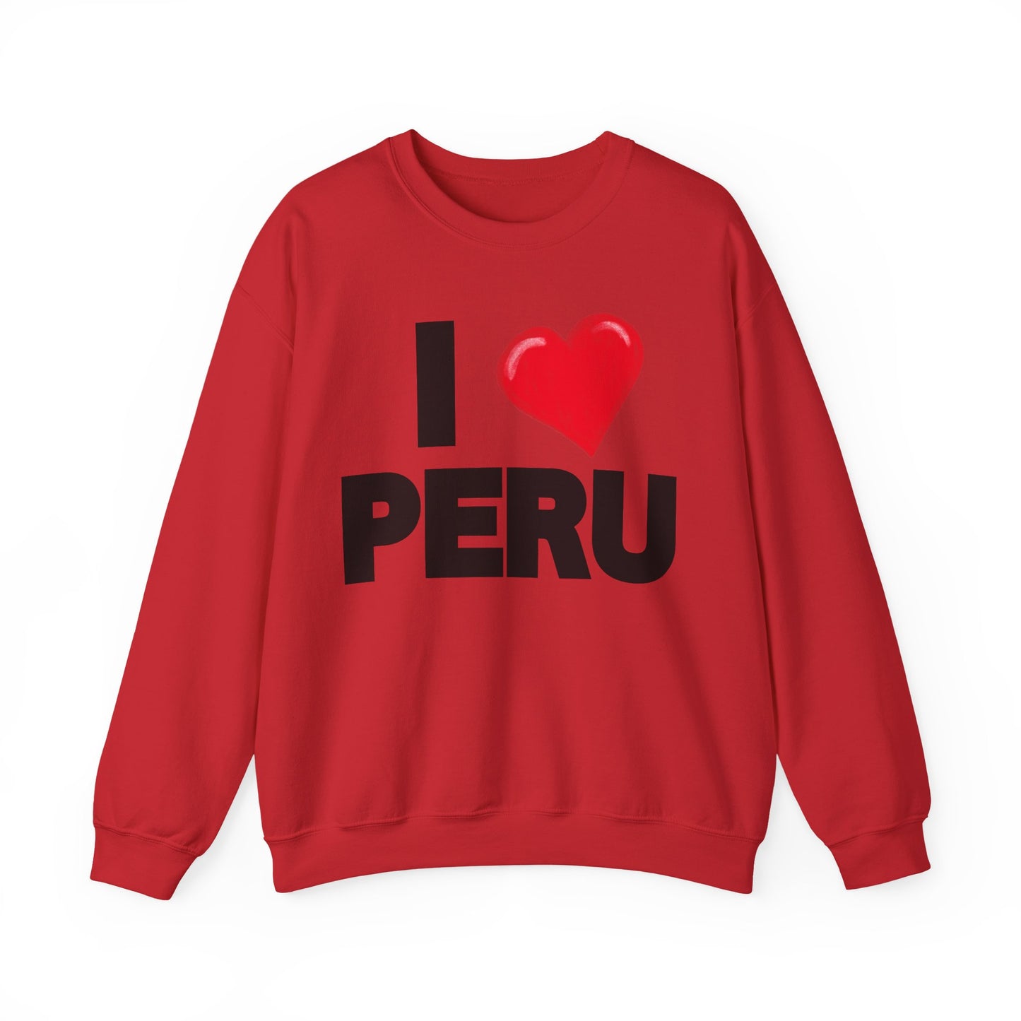 Best Peruvian Unisex Sweatshirt "I Love Peru"