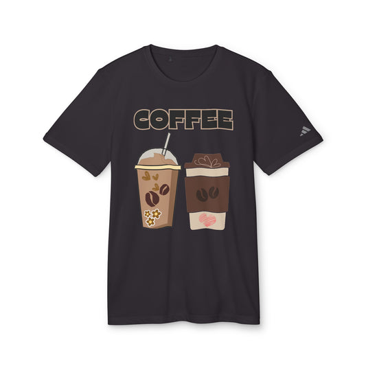 Best Customized adidas Unisex Sport Coffee T-shirt for Coffee Addicts