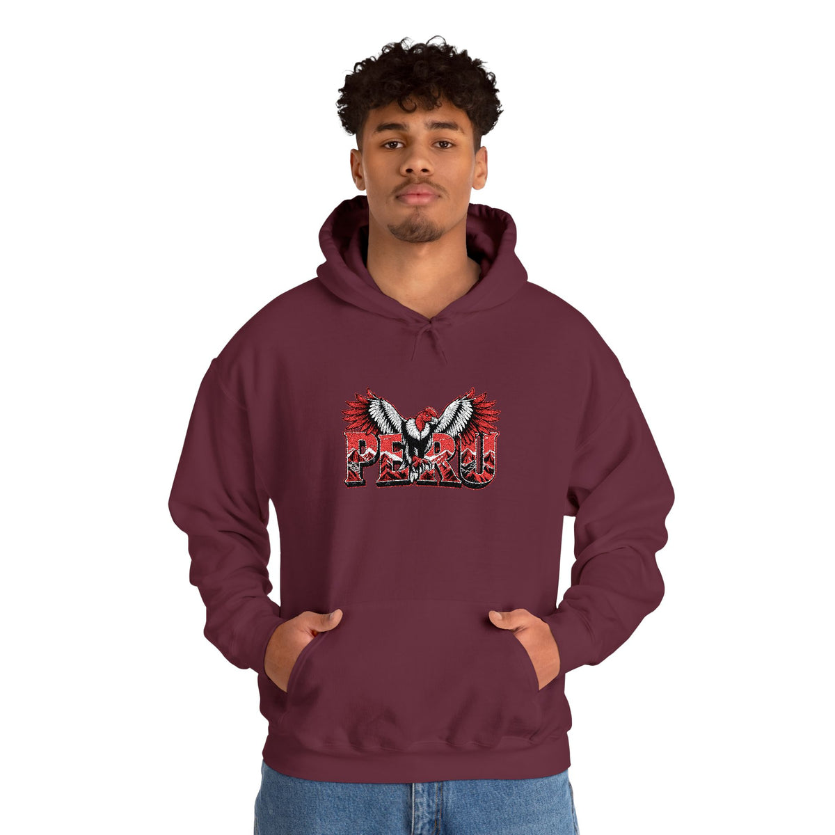 Best Peru Condor Embroidered Hoodie in USA