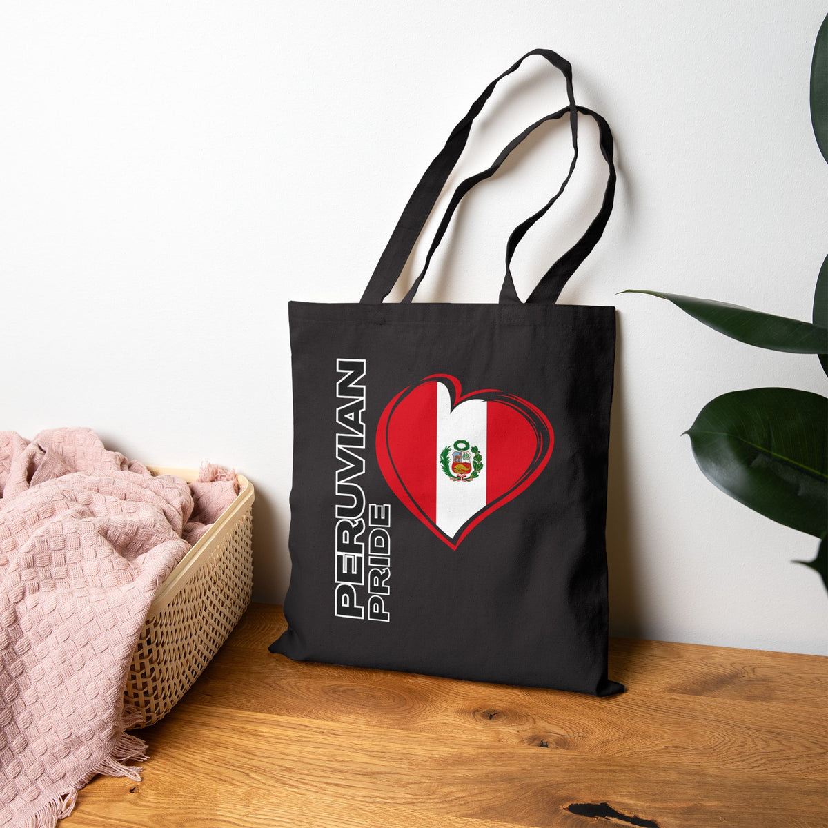 Best Peruvian Canvas Tote Bag "Peru Pride"