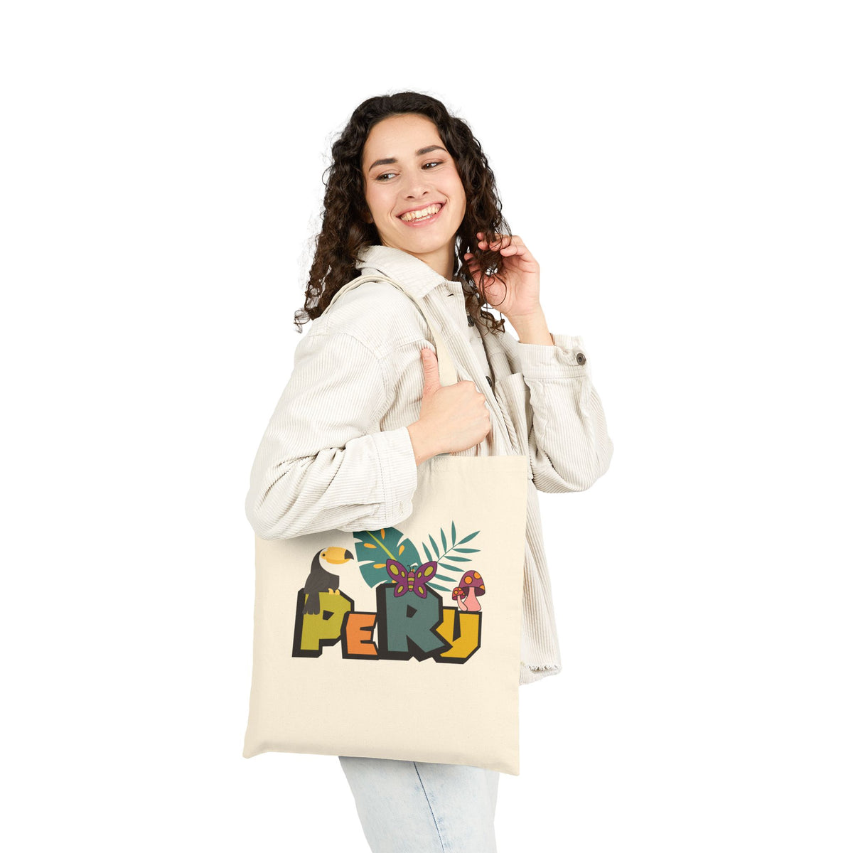 Best Peru Jungle Canvas Tote Bag - Peruvian