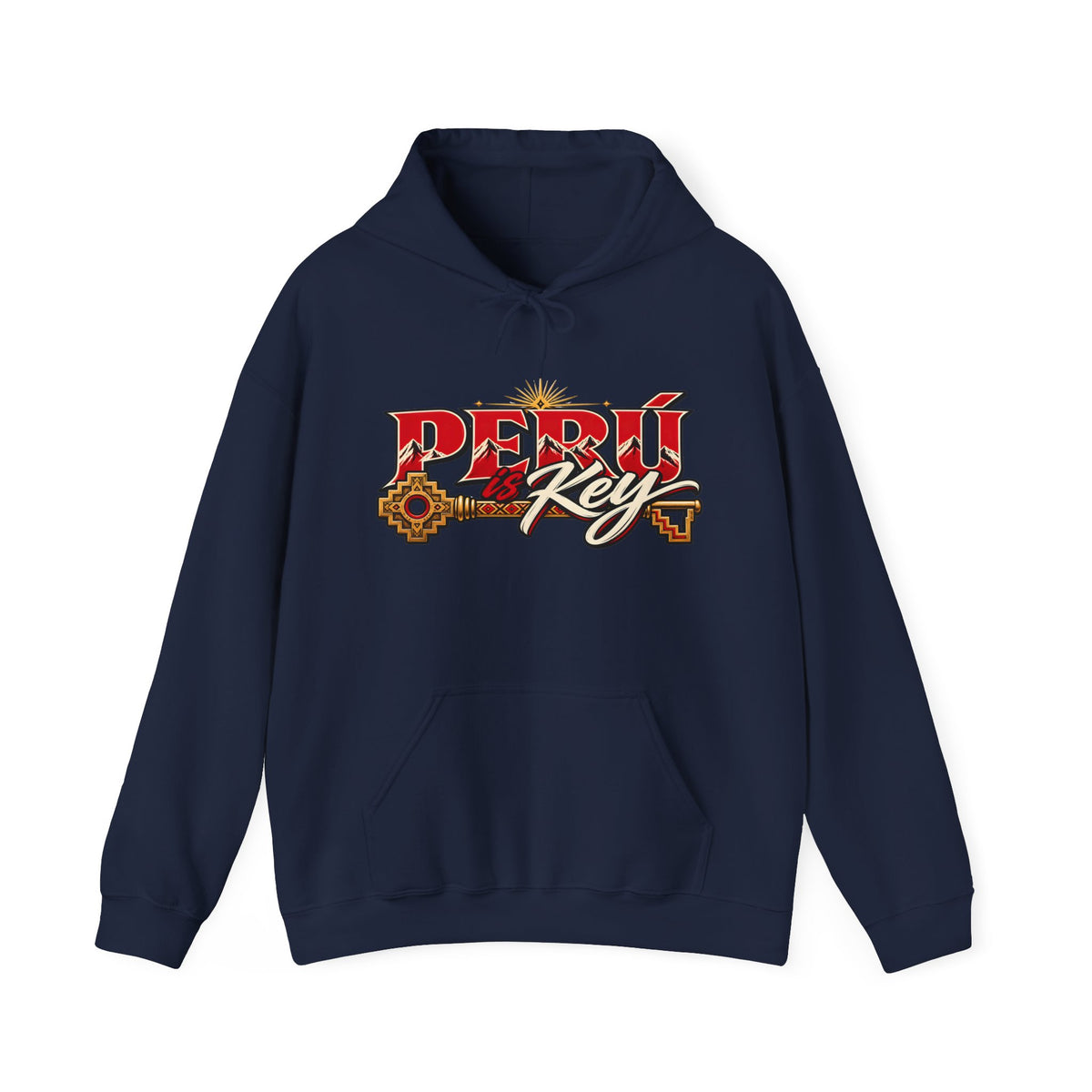 Best Peru is Key Hoodie - Golden Sun & Andes Peruvian Gift