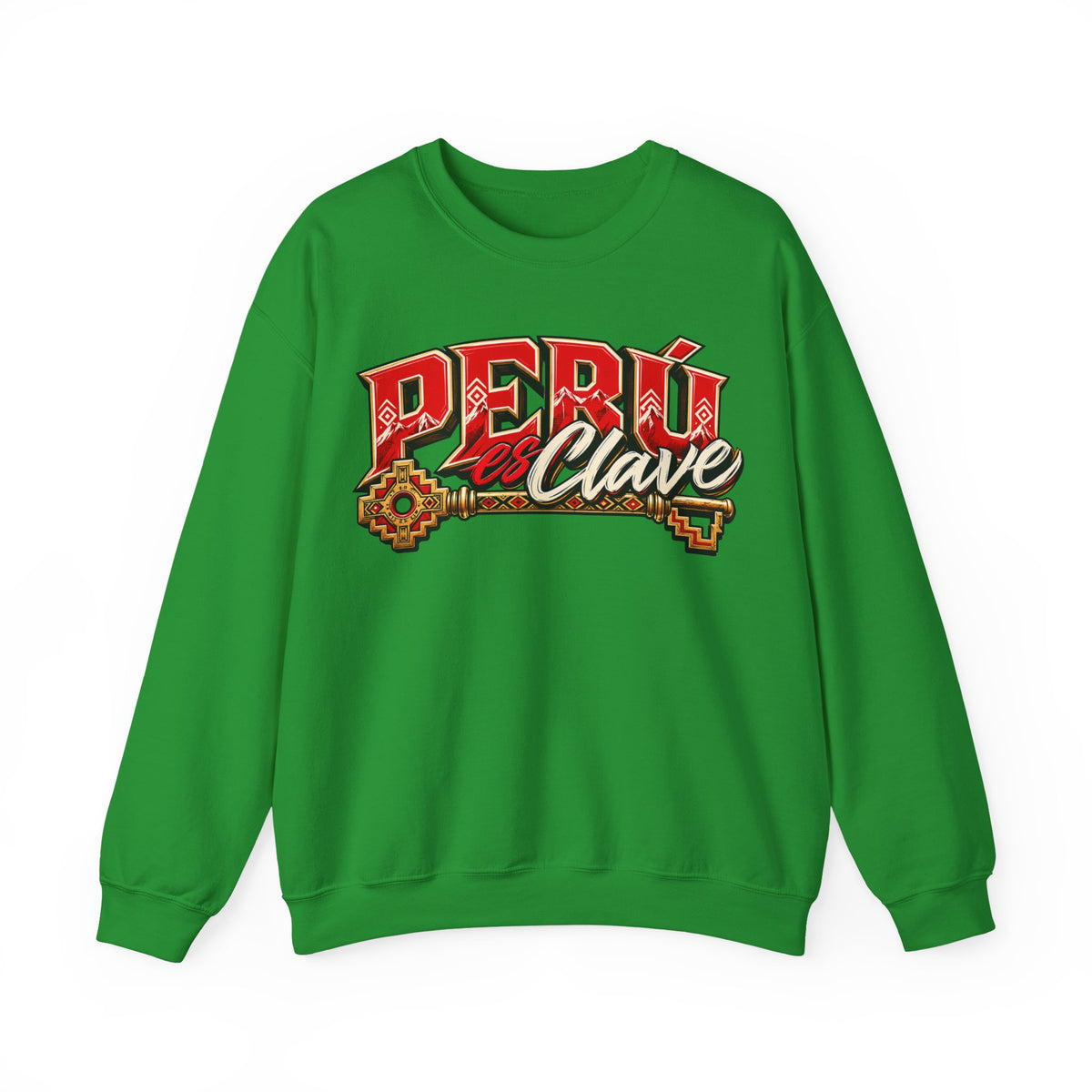 Best Perú es Clave Sweatshirt - Gold Key & Andes Crewneck